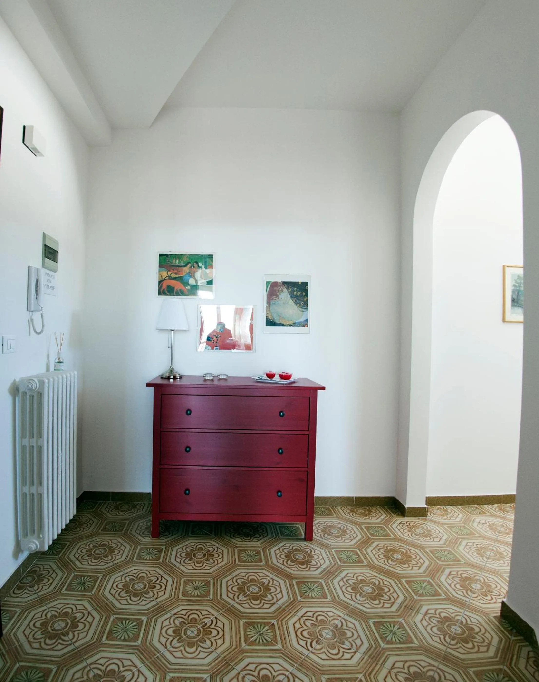 Communal lounge/ TV room in B&B da LEO