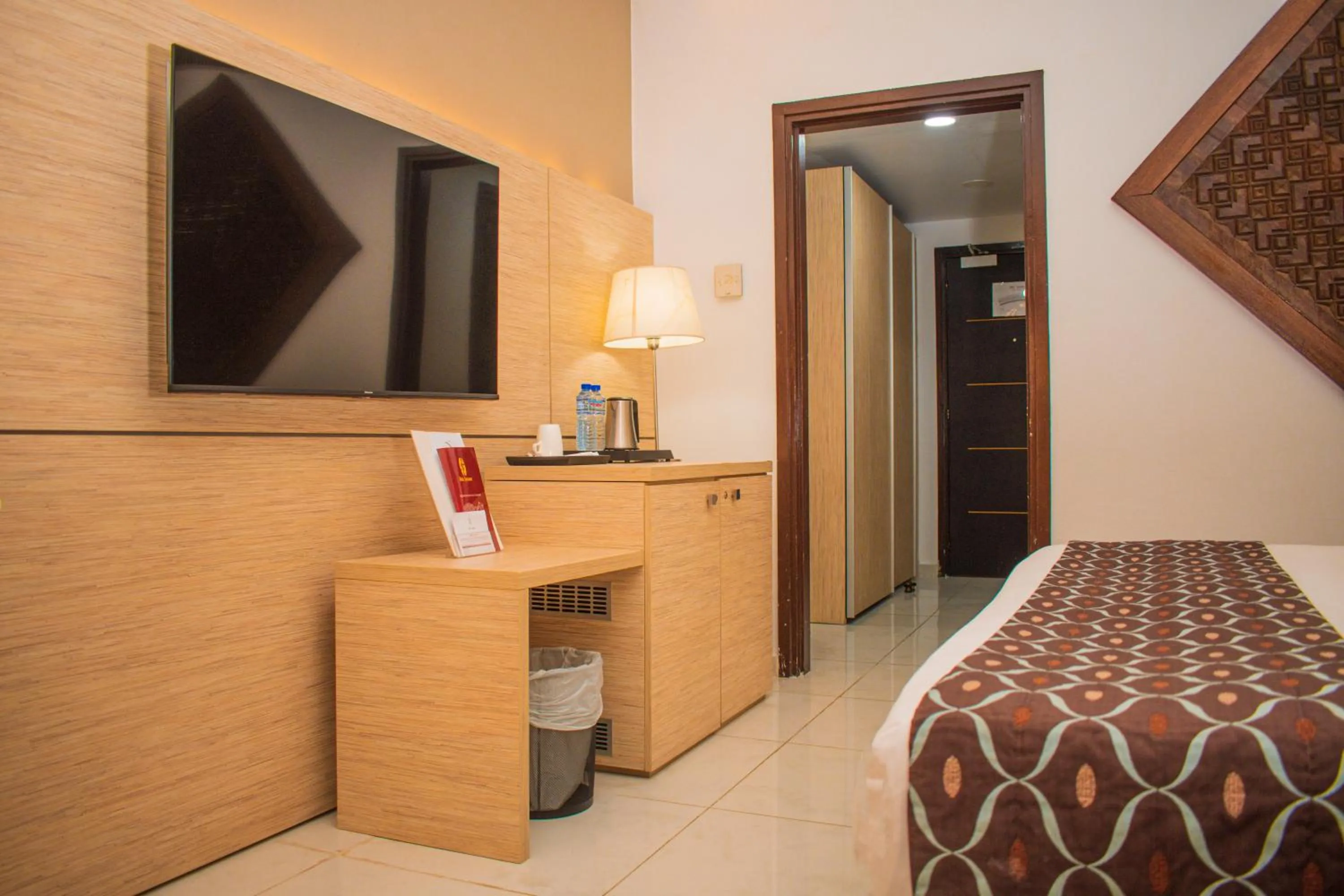 Bed in Hôtel Sarakawa