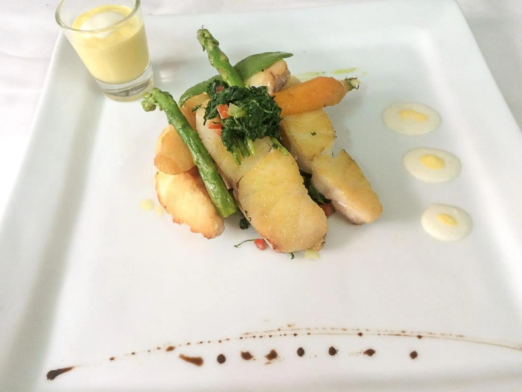 Food close-up in Hôtel Sarakawa