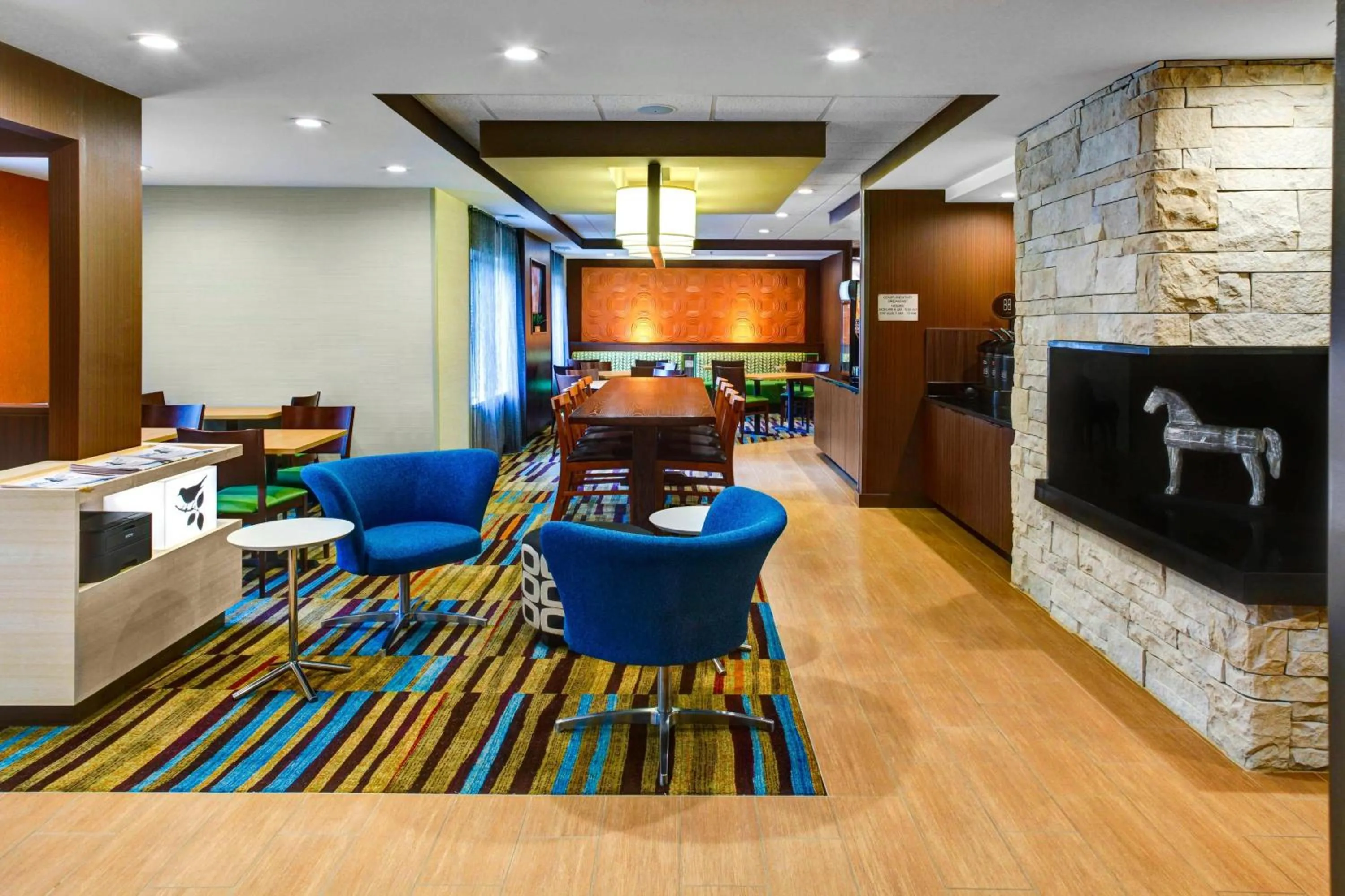 Lobby or reception in Fairfield Inn and Suites by Marriott Atlanta Suwanee