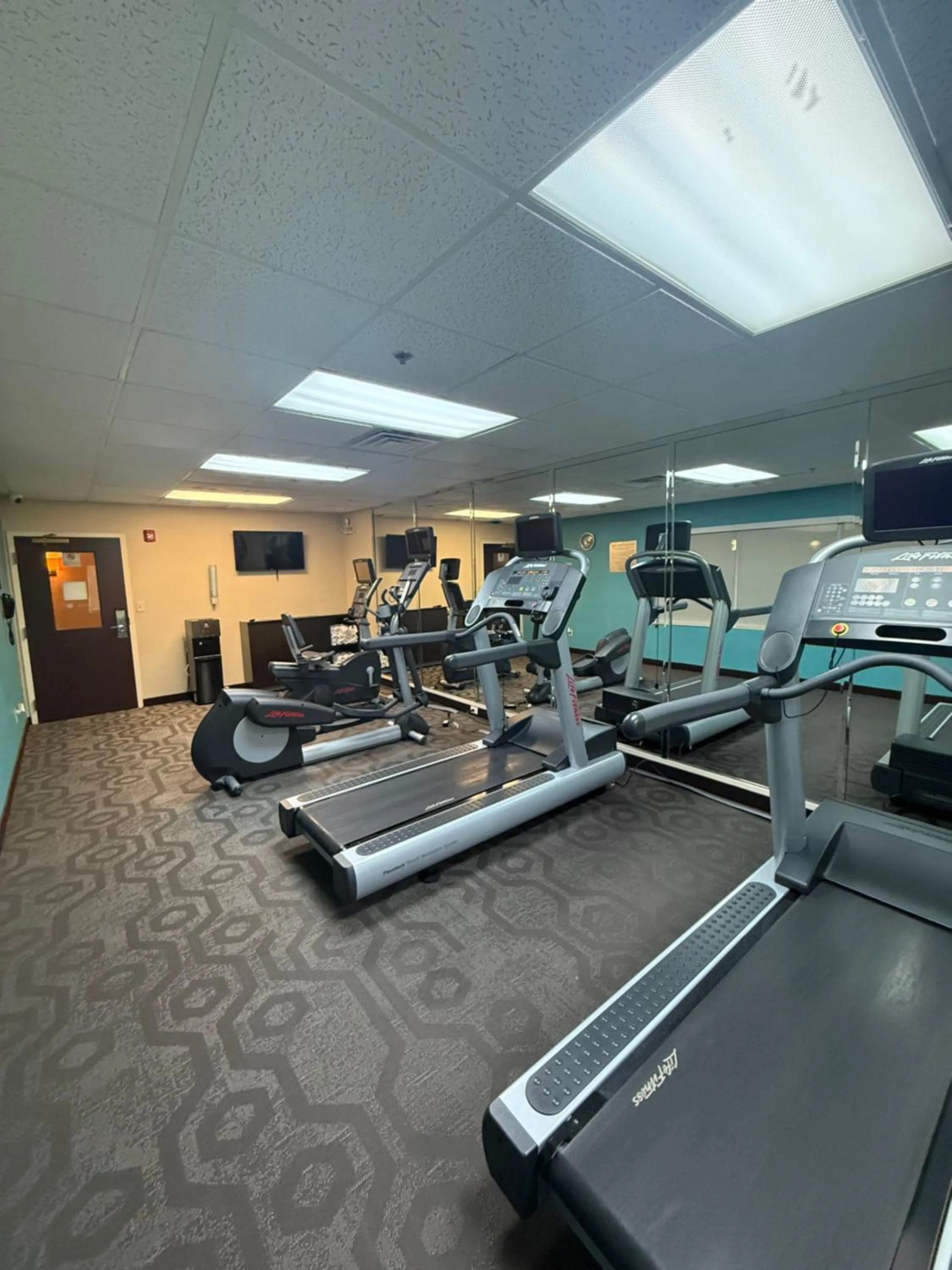 Fitness centre/facilities in Fairfield Inn and Suites by Marriott Atlanta Suwanee