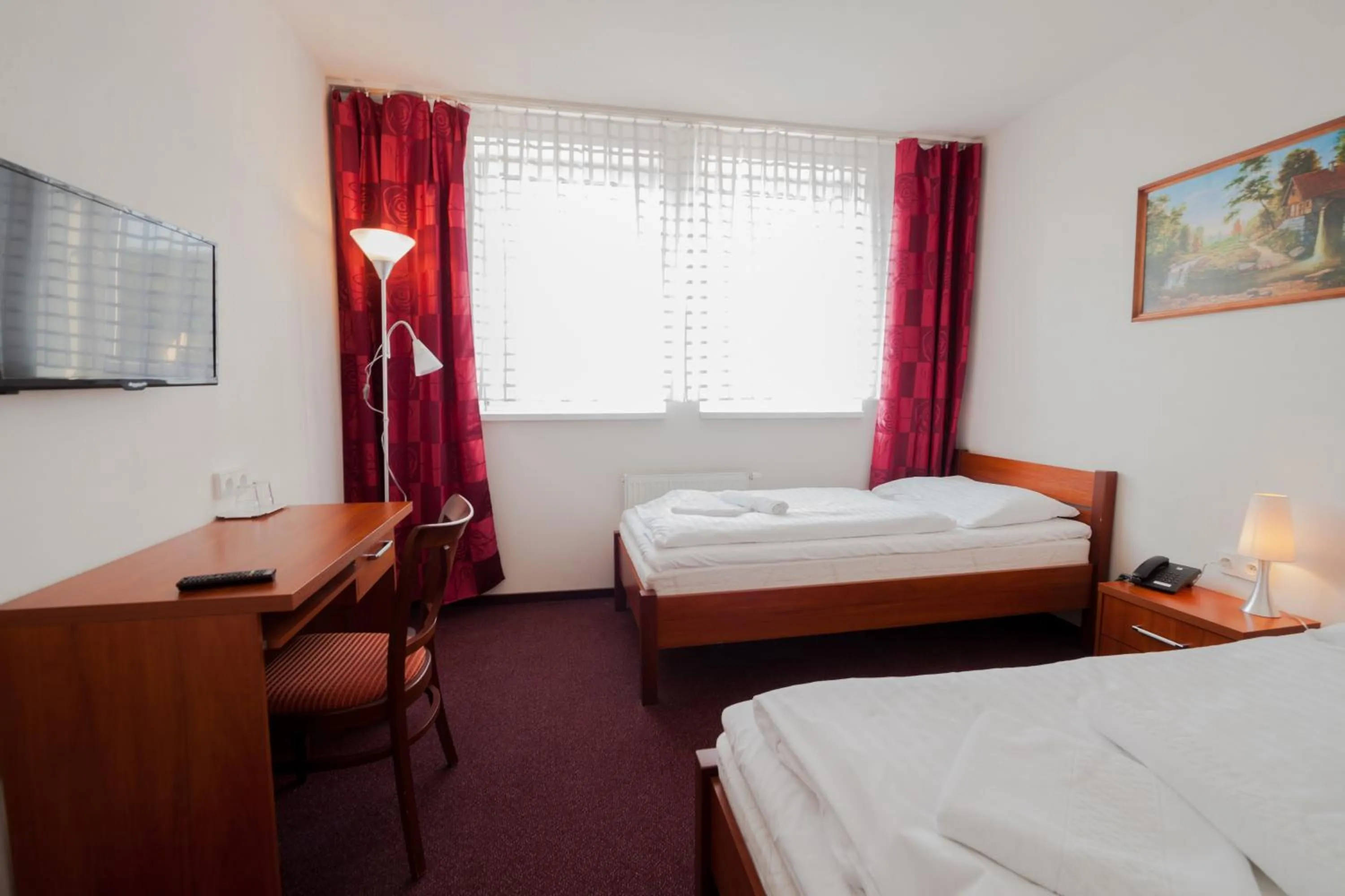 Bed in Interhotel Bohemia