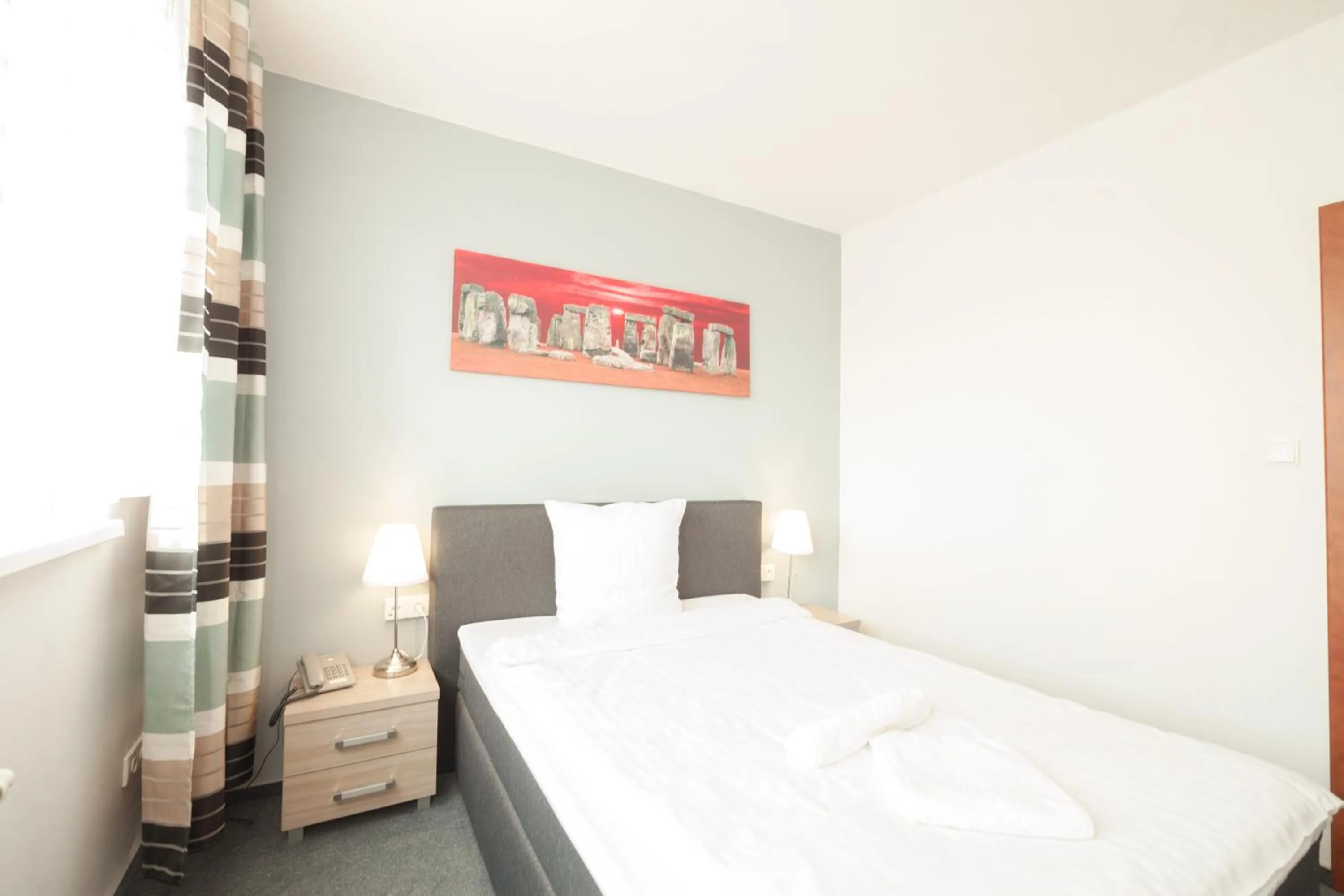 Bed in Interhotel Bohemia