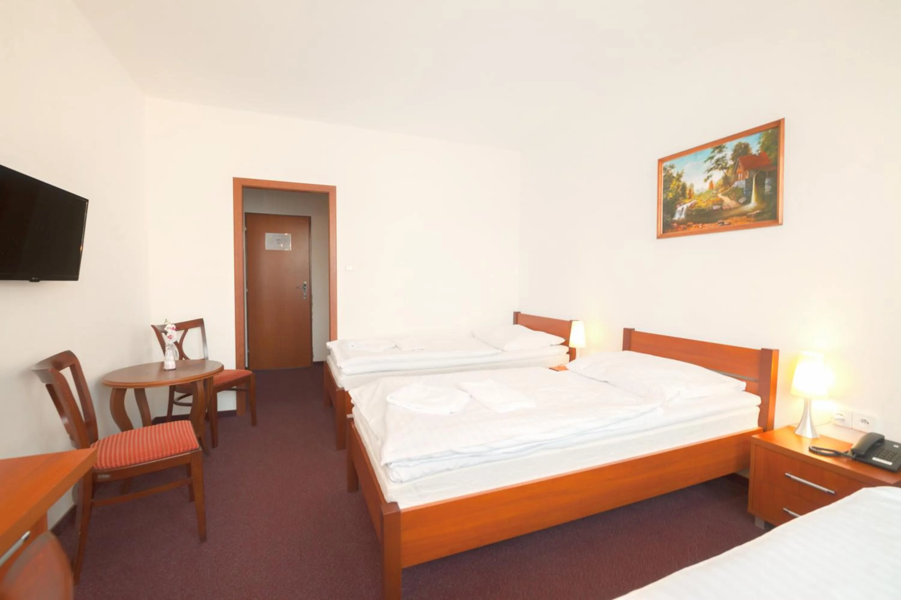 Bed in Interhotel Bohemia