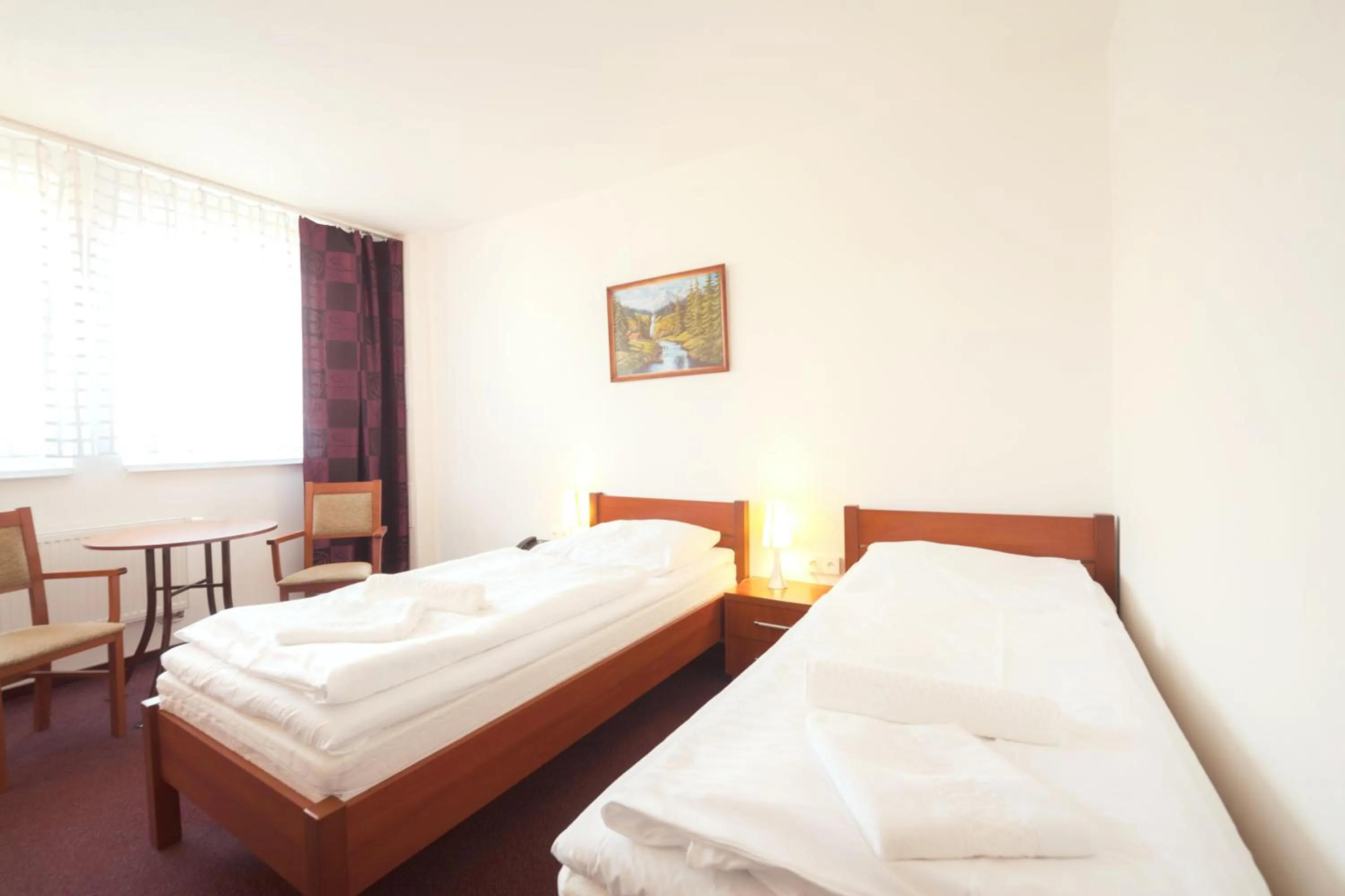 Bed in Interhotel Bohemia