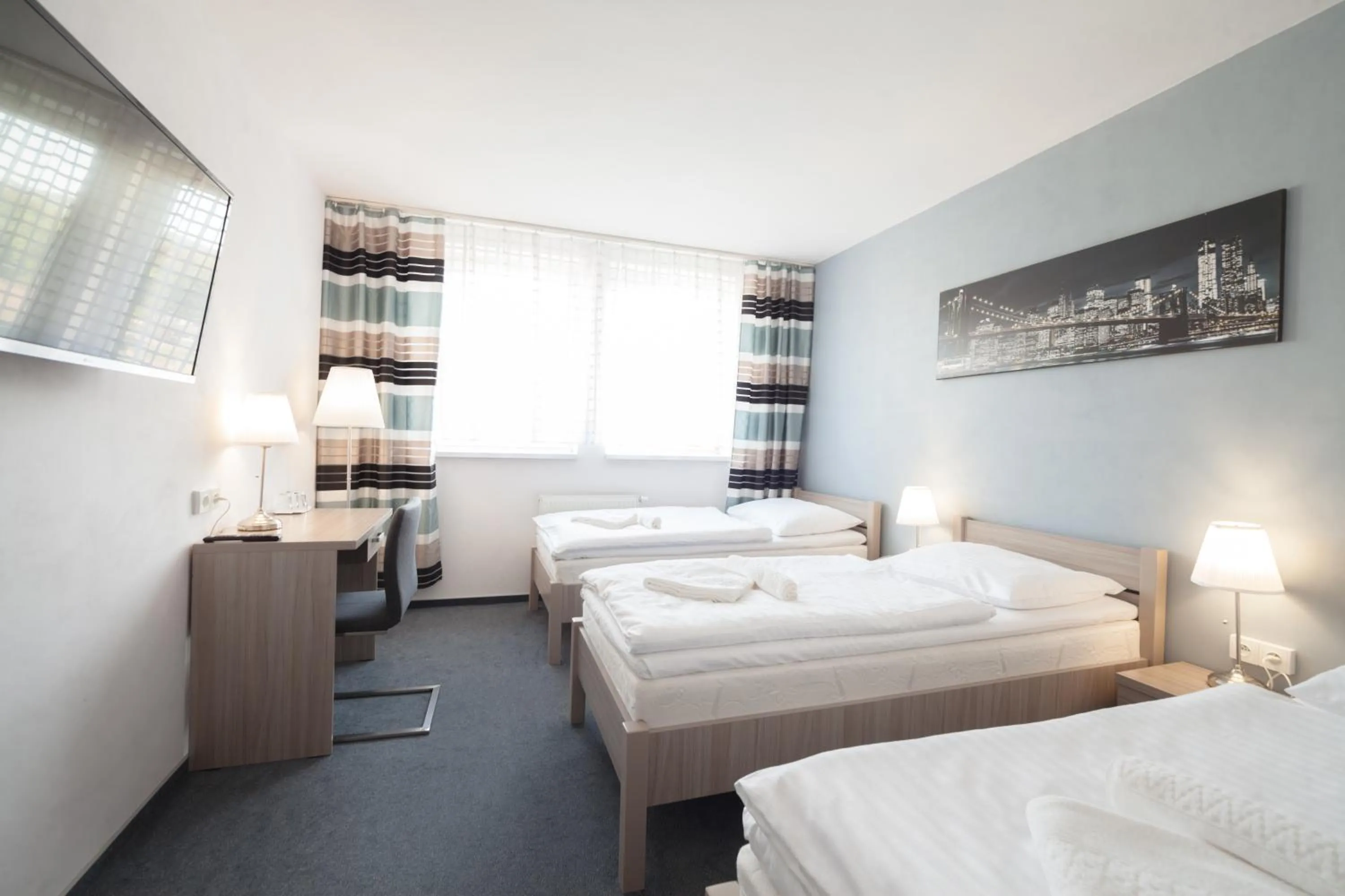 Bed in Interhotel Bohemia