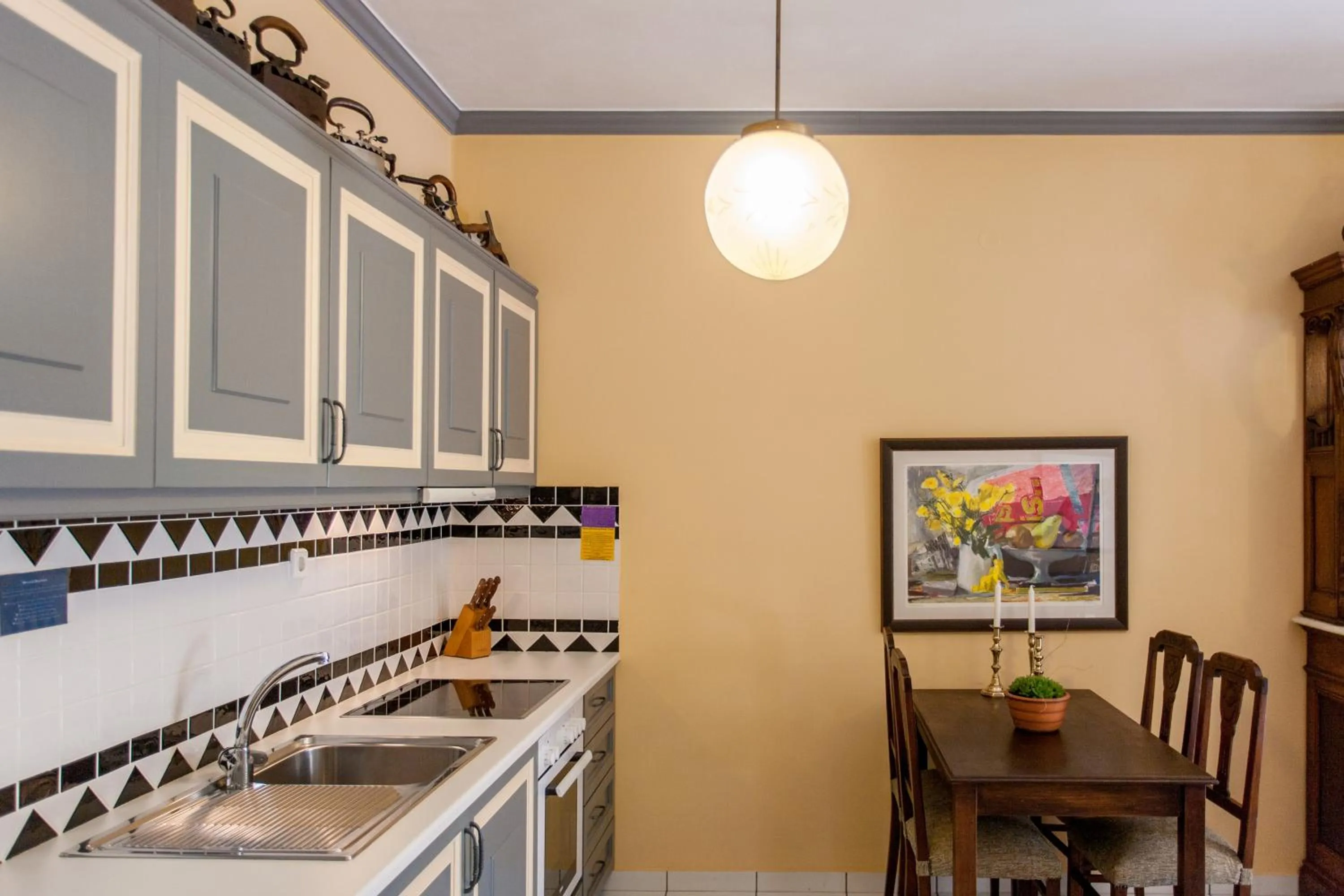 Kitchen or kitchenette in Metohi Georgila