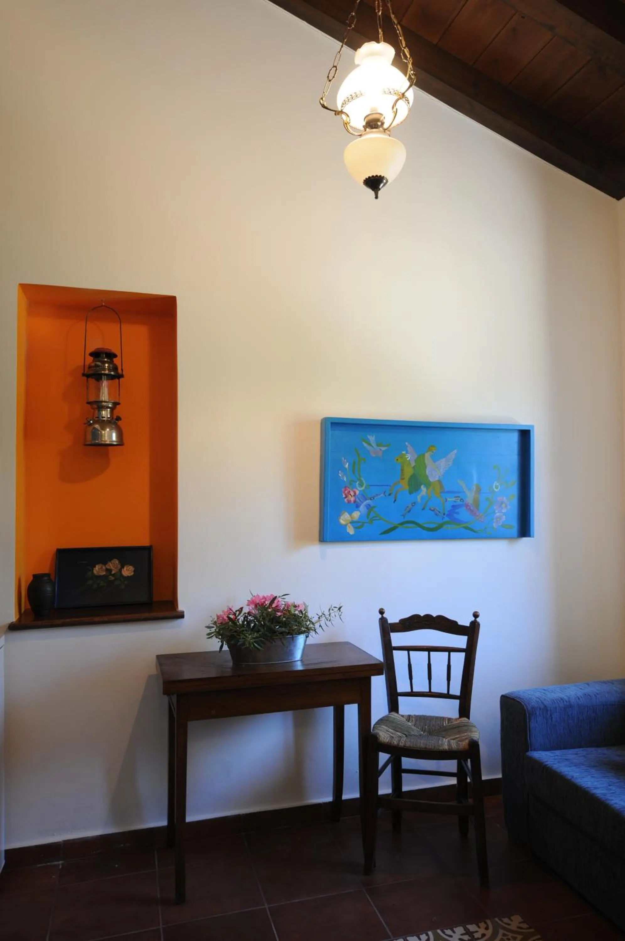 Living room in Metohi Georgila