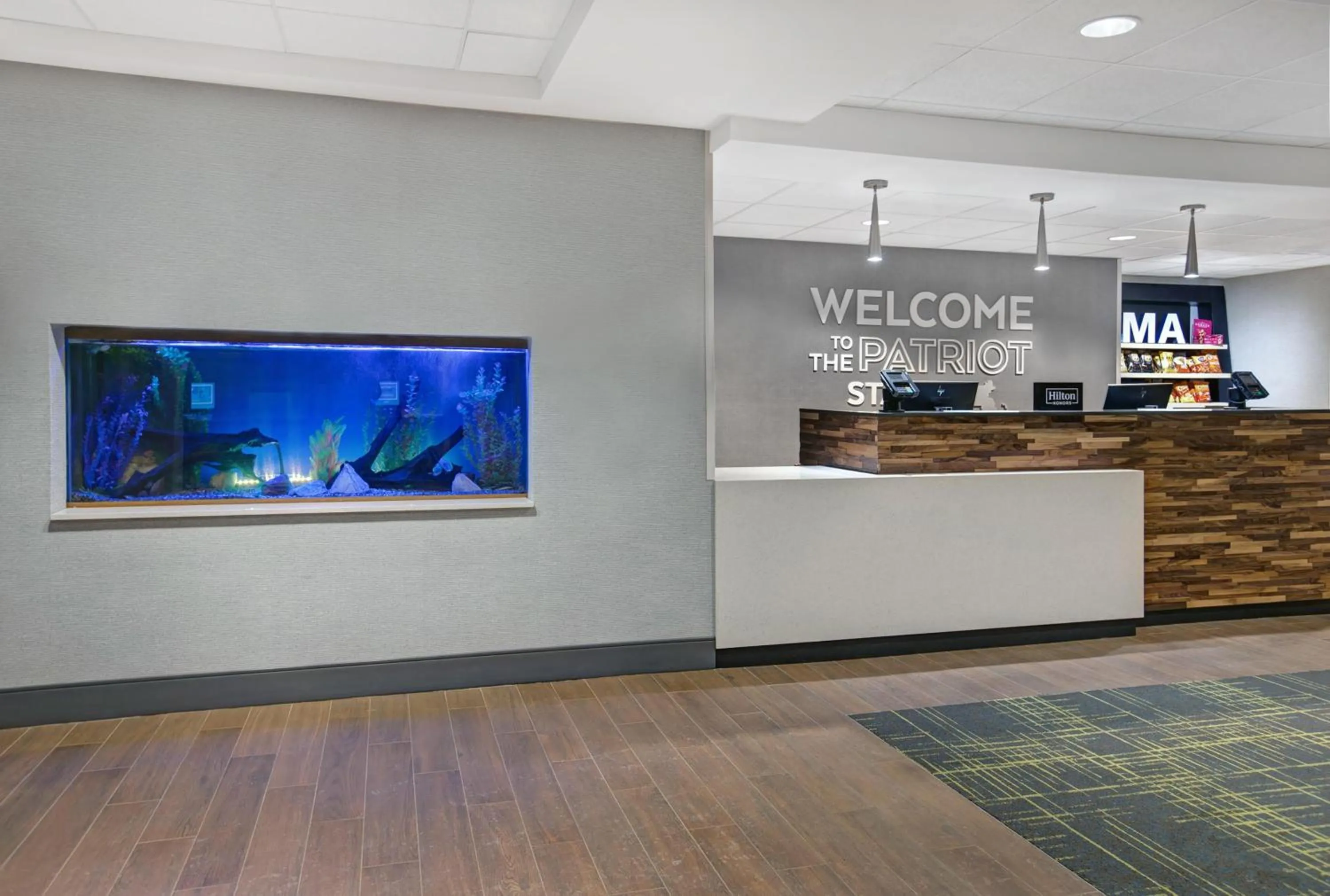 Lobby or reception in Hampton Inn Westfield