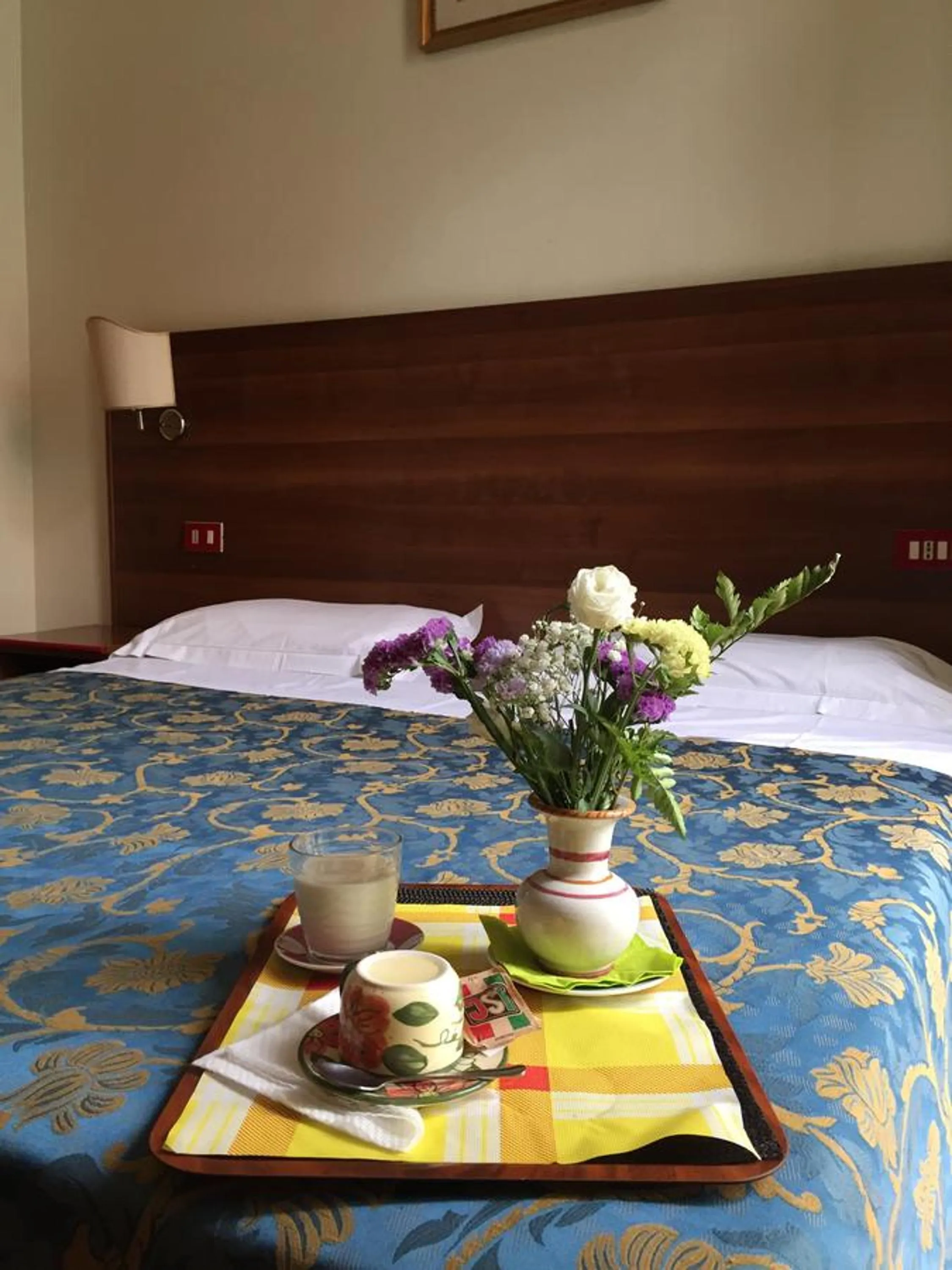 Decorative detail, Bed in Hotel Altavilla Dieci
