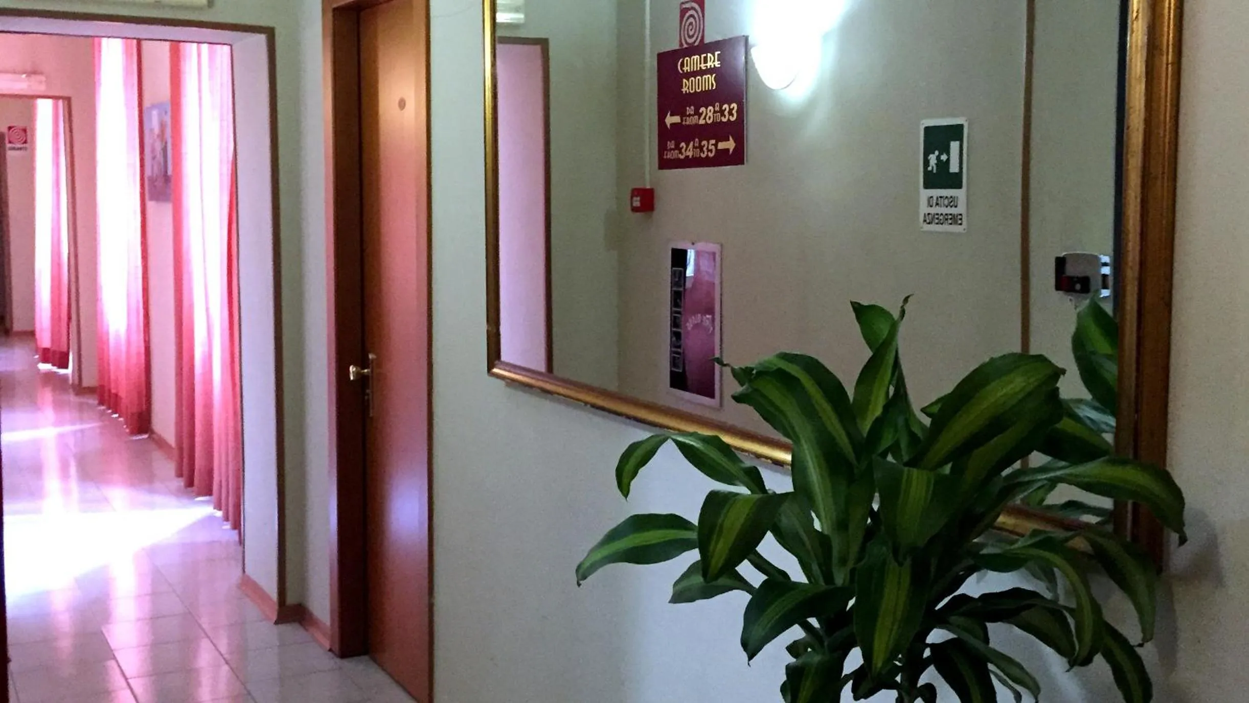 Decorative detail in Hotel Altavilla Dieci