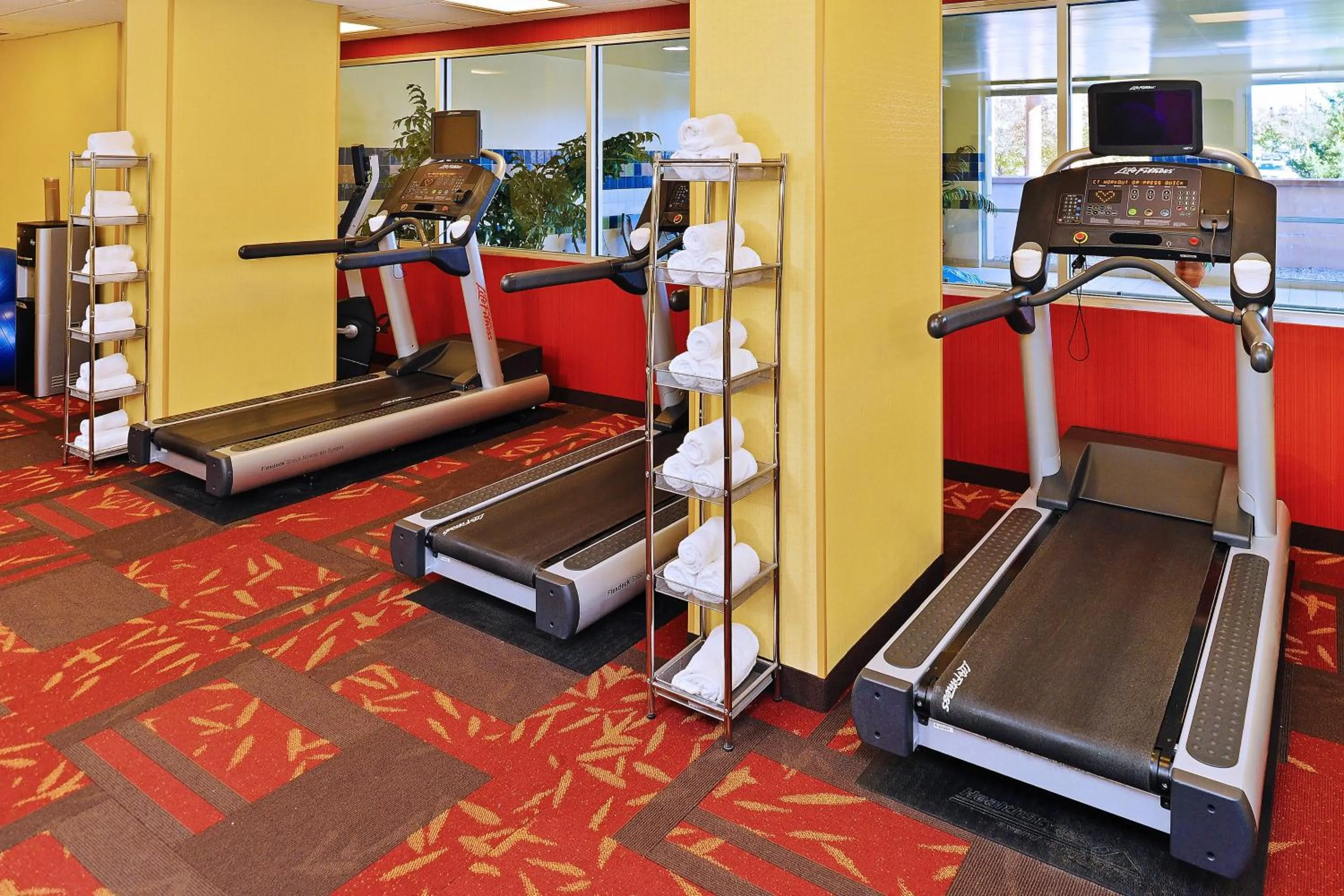 Fitness centre/facilities in Courtyard by Marriott Denver Cherry Creek