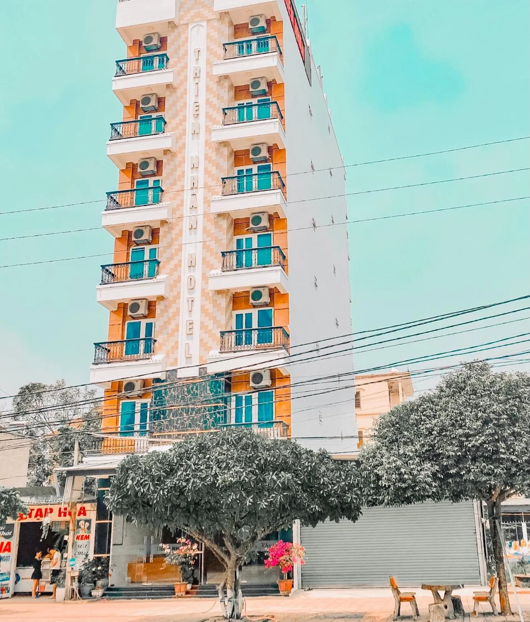 Property building in Thien Nhan Hotel