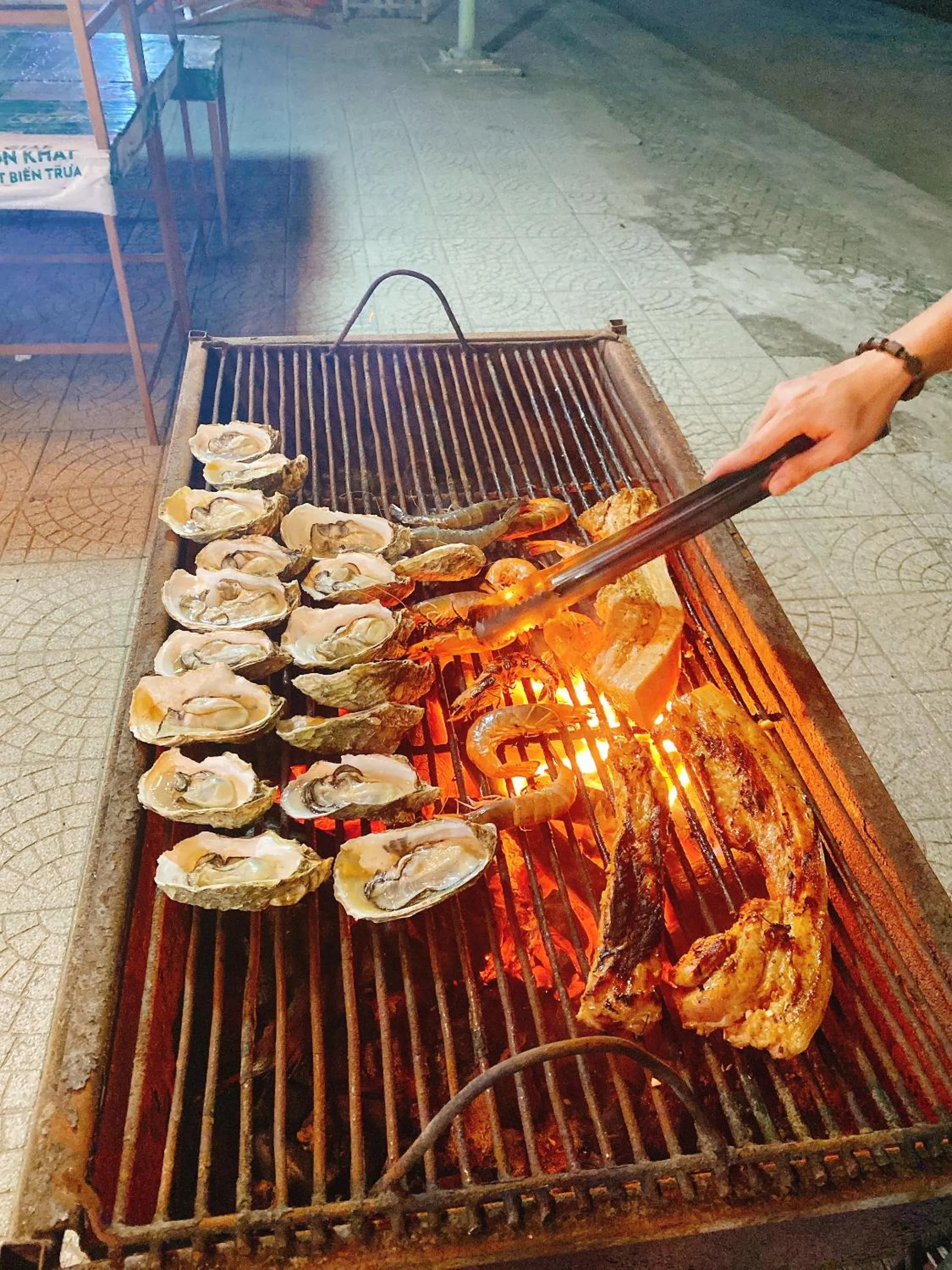 Food close-up in Thien Nhan Hotel