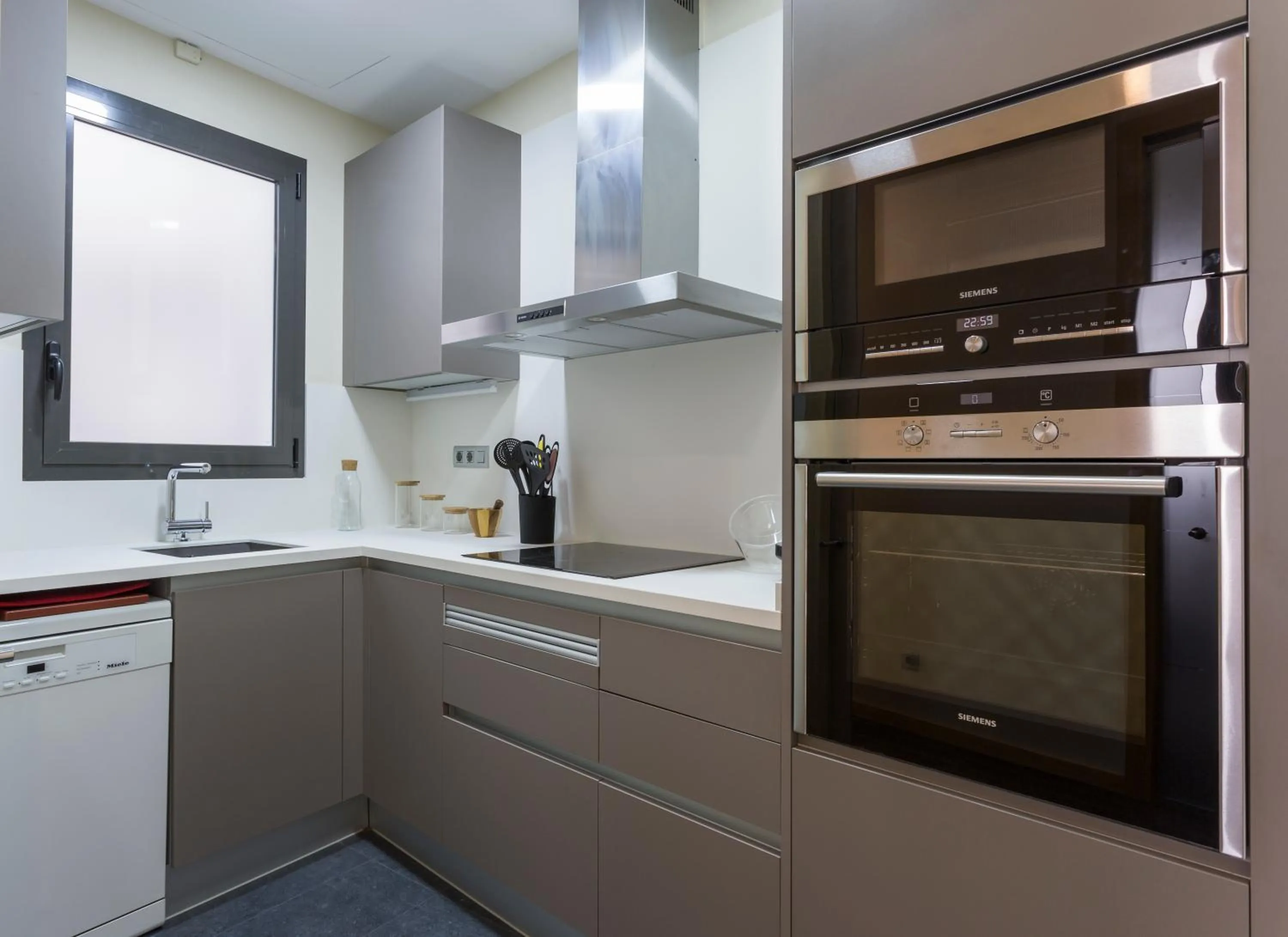 Kitchen or kitchenette in Apartament Major 33