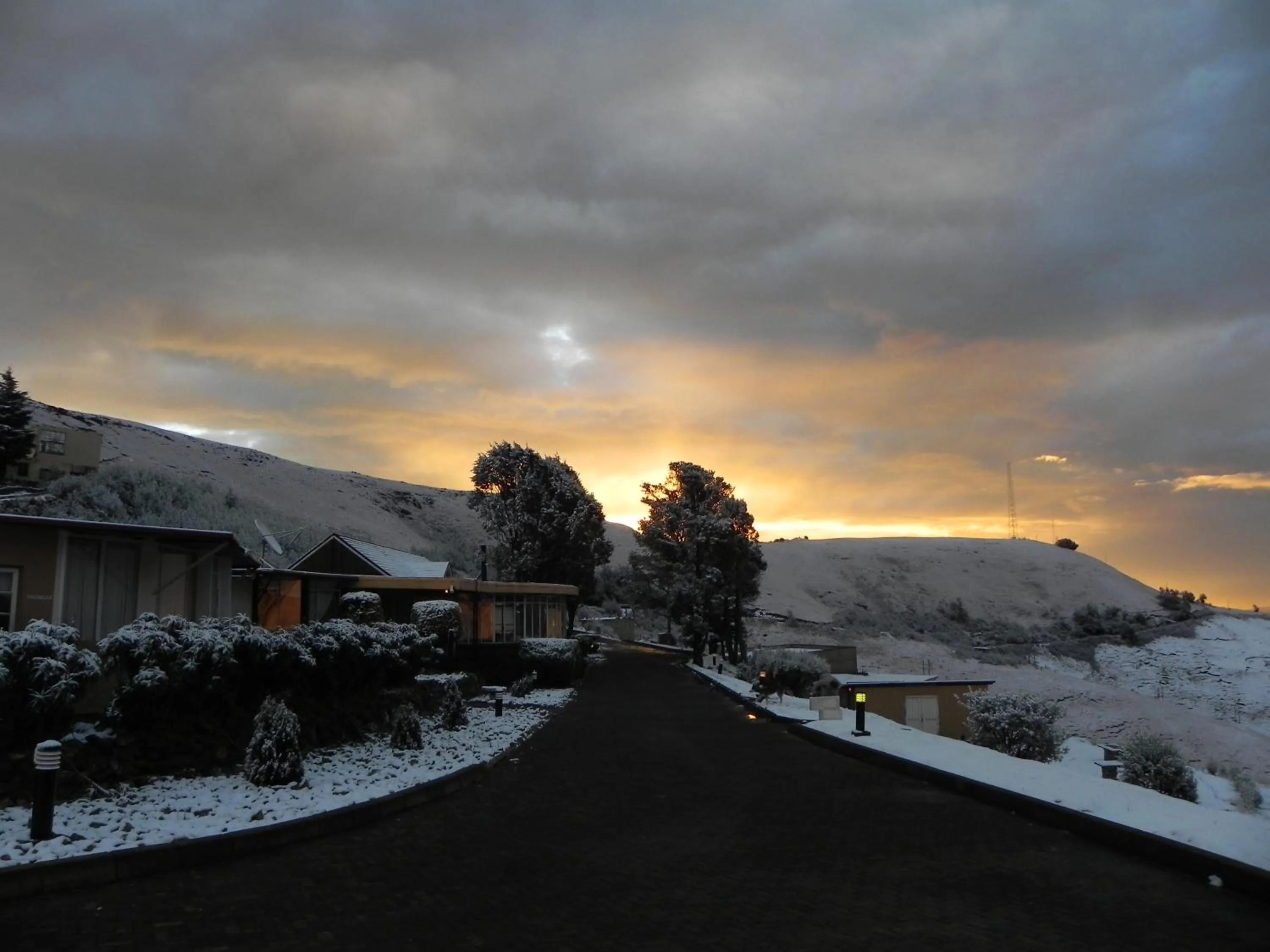 Natural landscape in Witsieshoek Mountain Lodge