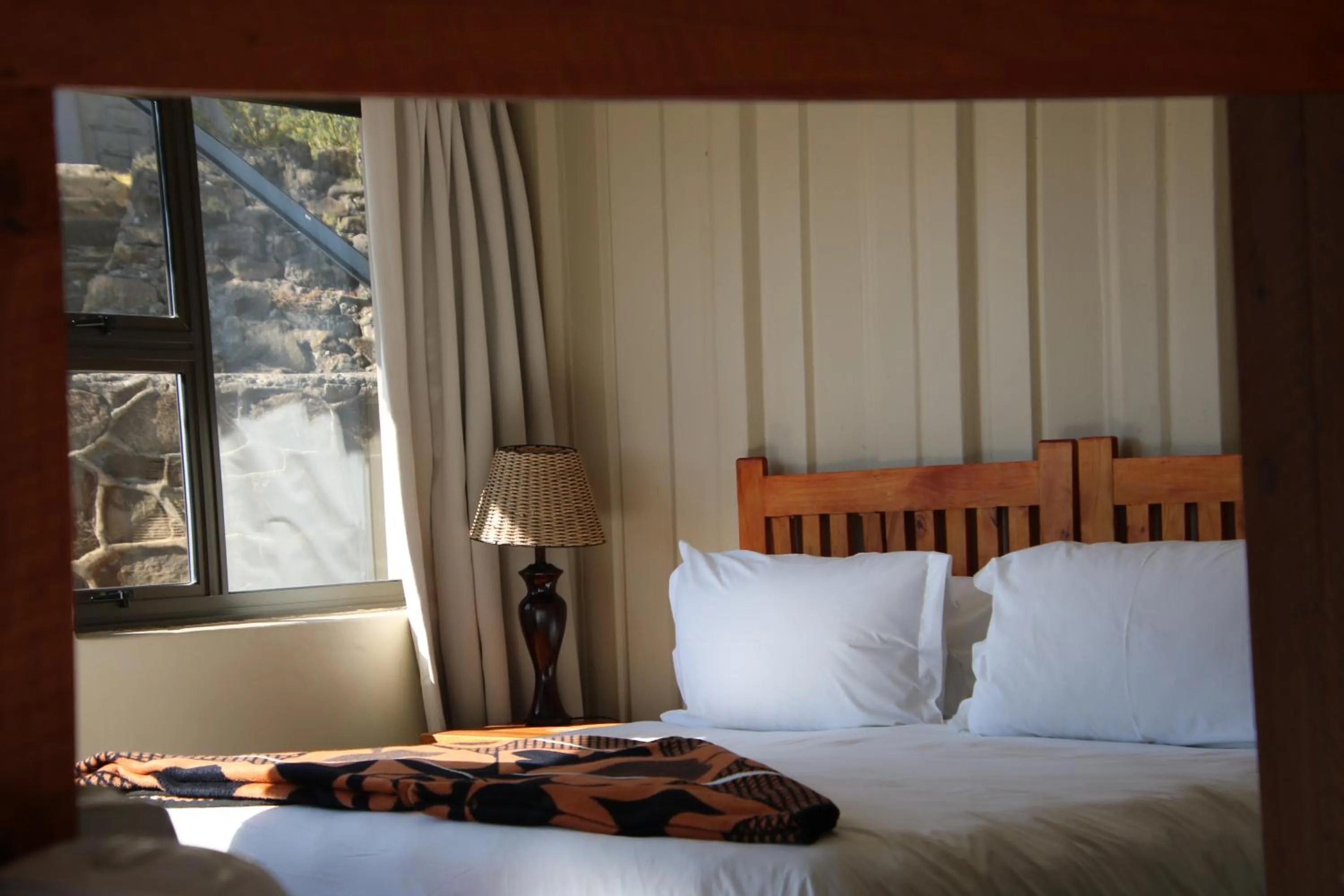 Bedroom, Bed in Witsieshoek Mountain Lodge