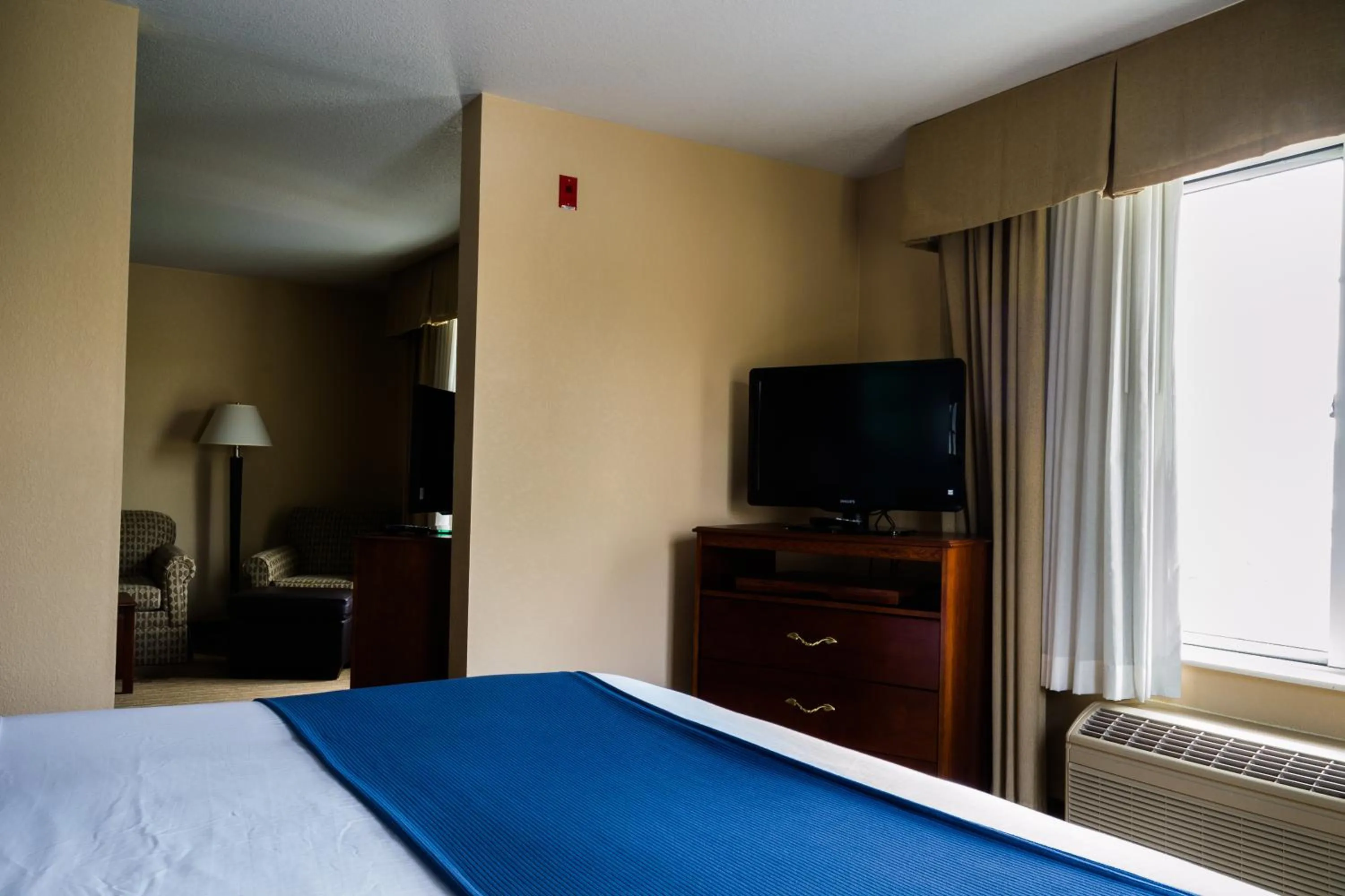 TV and multimedia, Bed in Holiday Inn Express Hotel & Suites Acme-Traverse City by IHG
