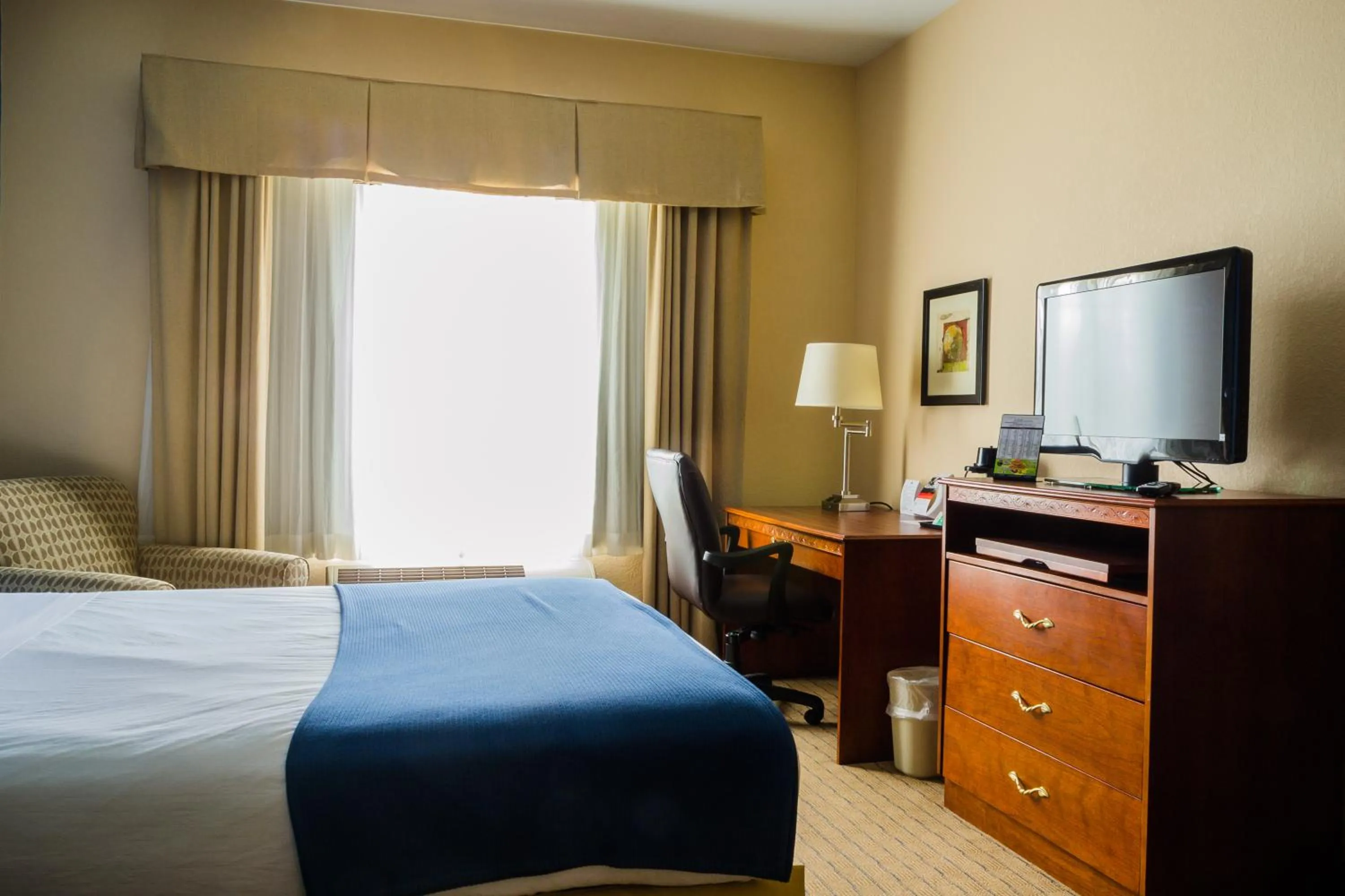 TV and multimedia, Bed in Holiday Inn Express Hotel & Suites Acme-Traverse City by IHG