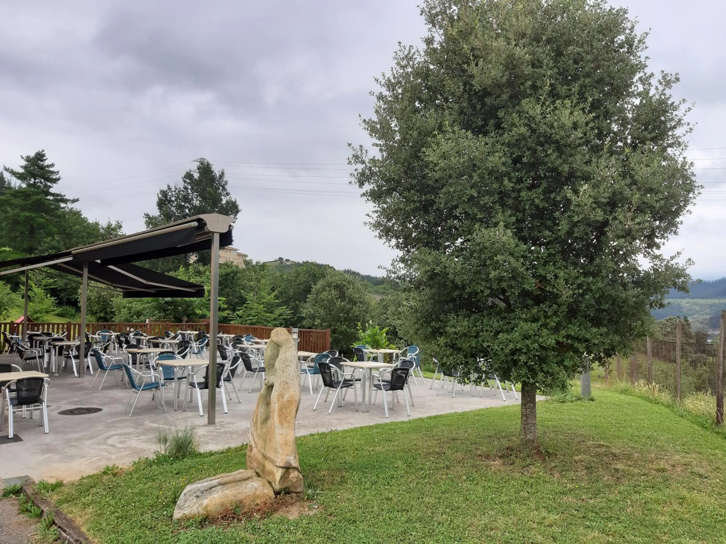 Garden in Hotel Santa Ana