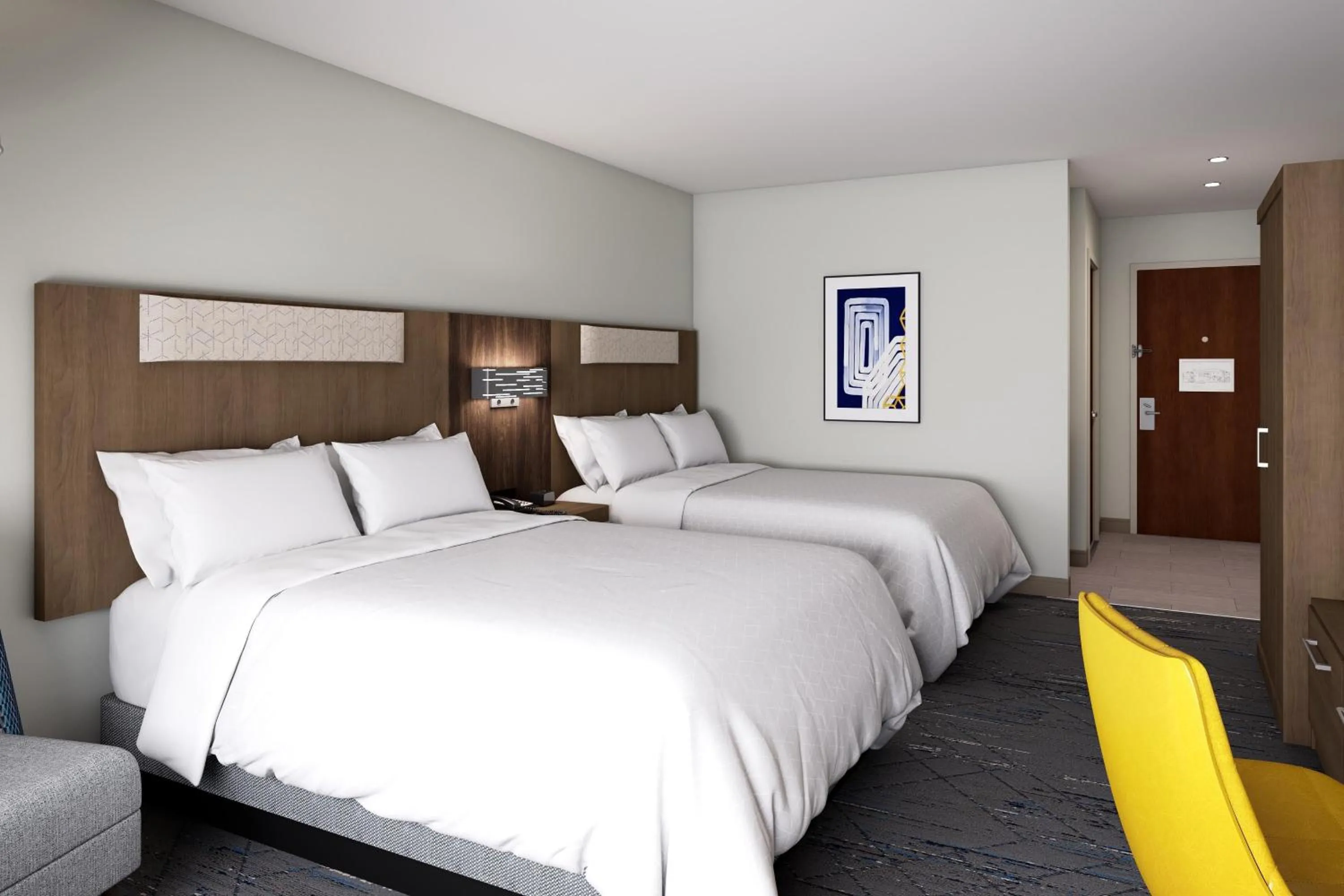 Photo of the whole room, Bed in Holiday Inn Express Hotel & Suites-Saint Joseph by IHG