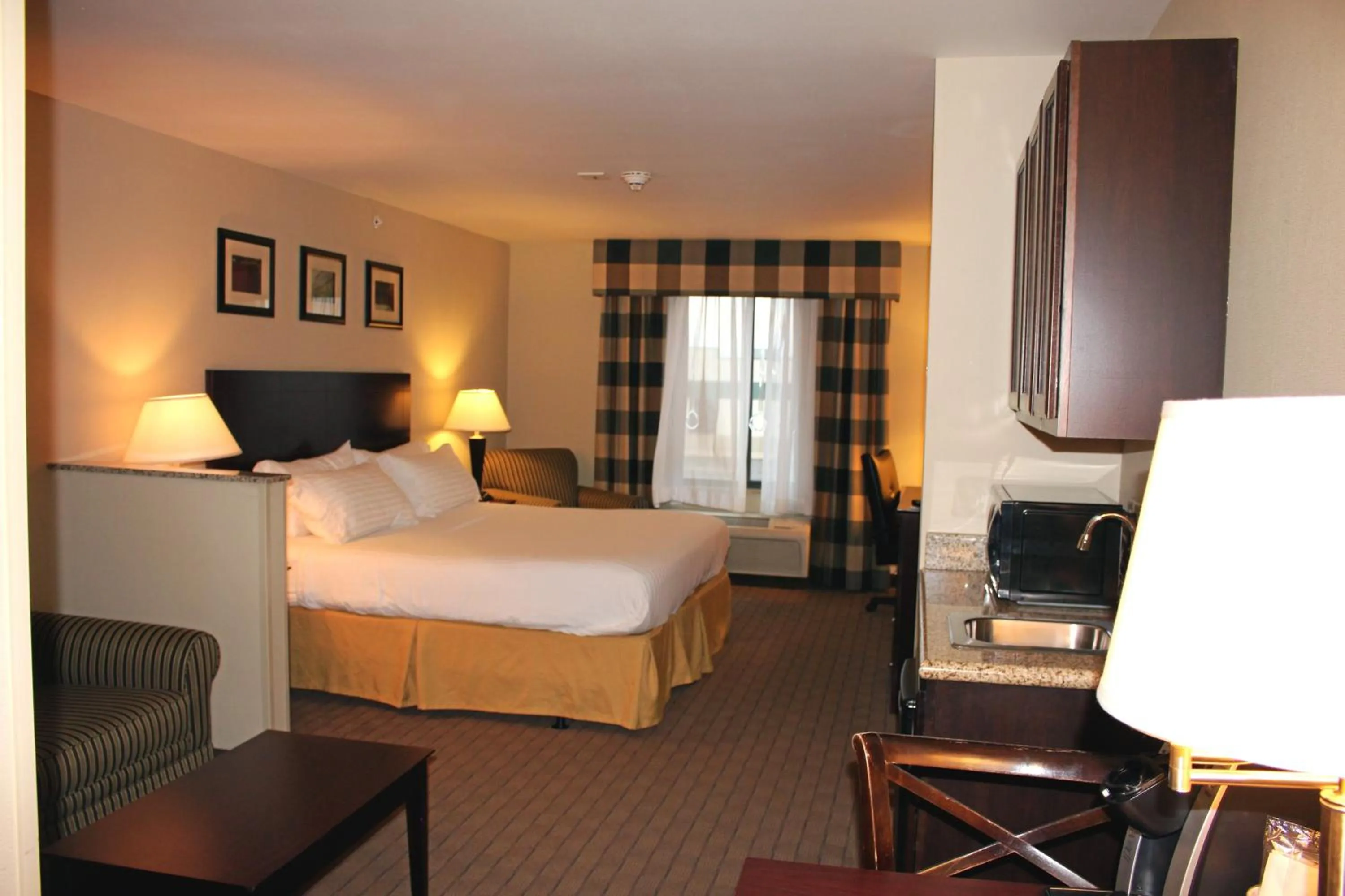 Photo of the whole room, Bed in Holiday Inn Express & Suites Syracuse North - Airport Area by IHG