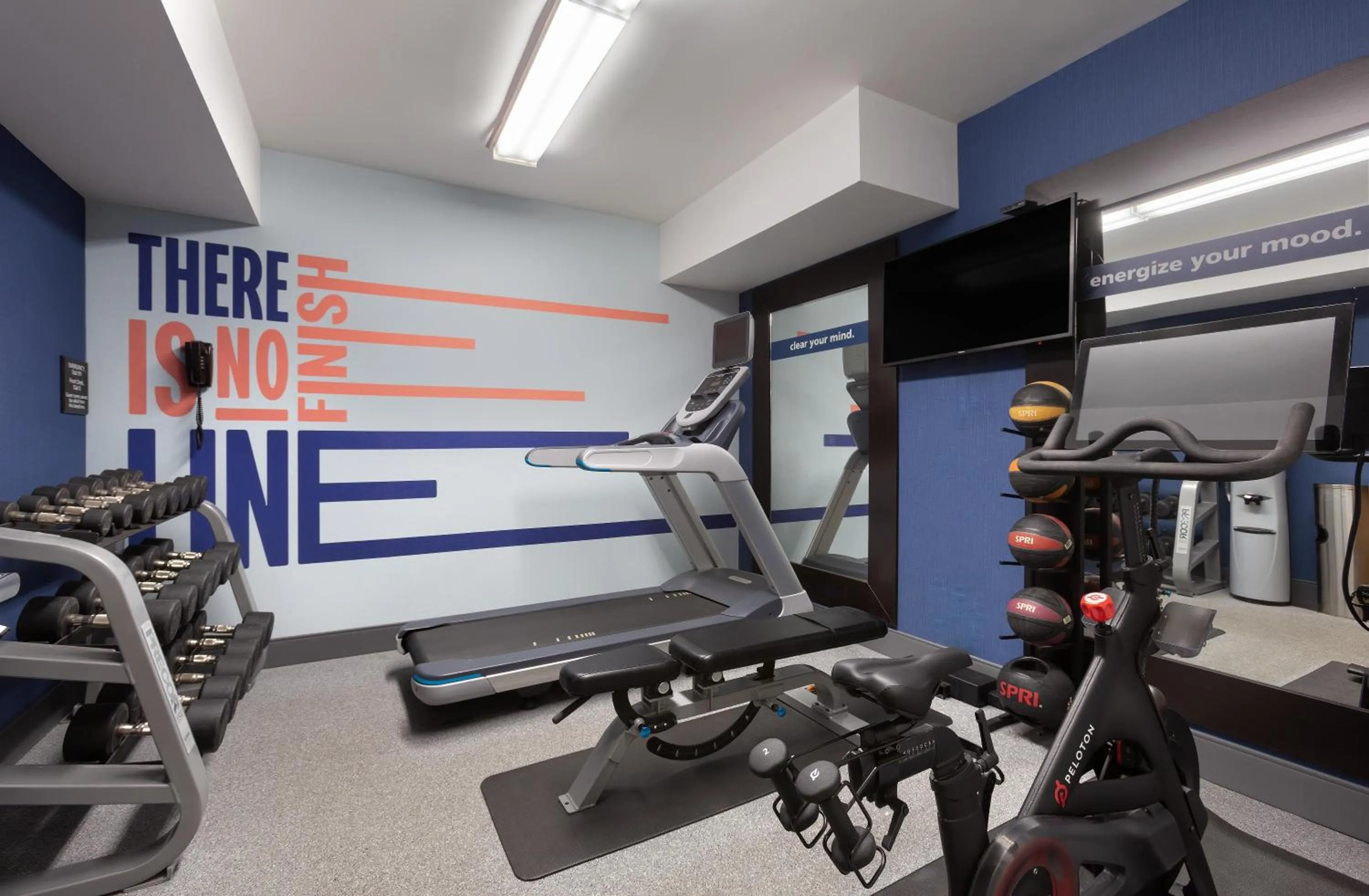 Fitness centre/facilities in Hampton Inn Helen