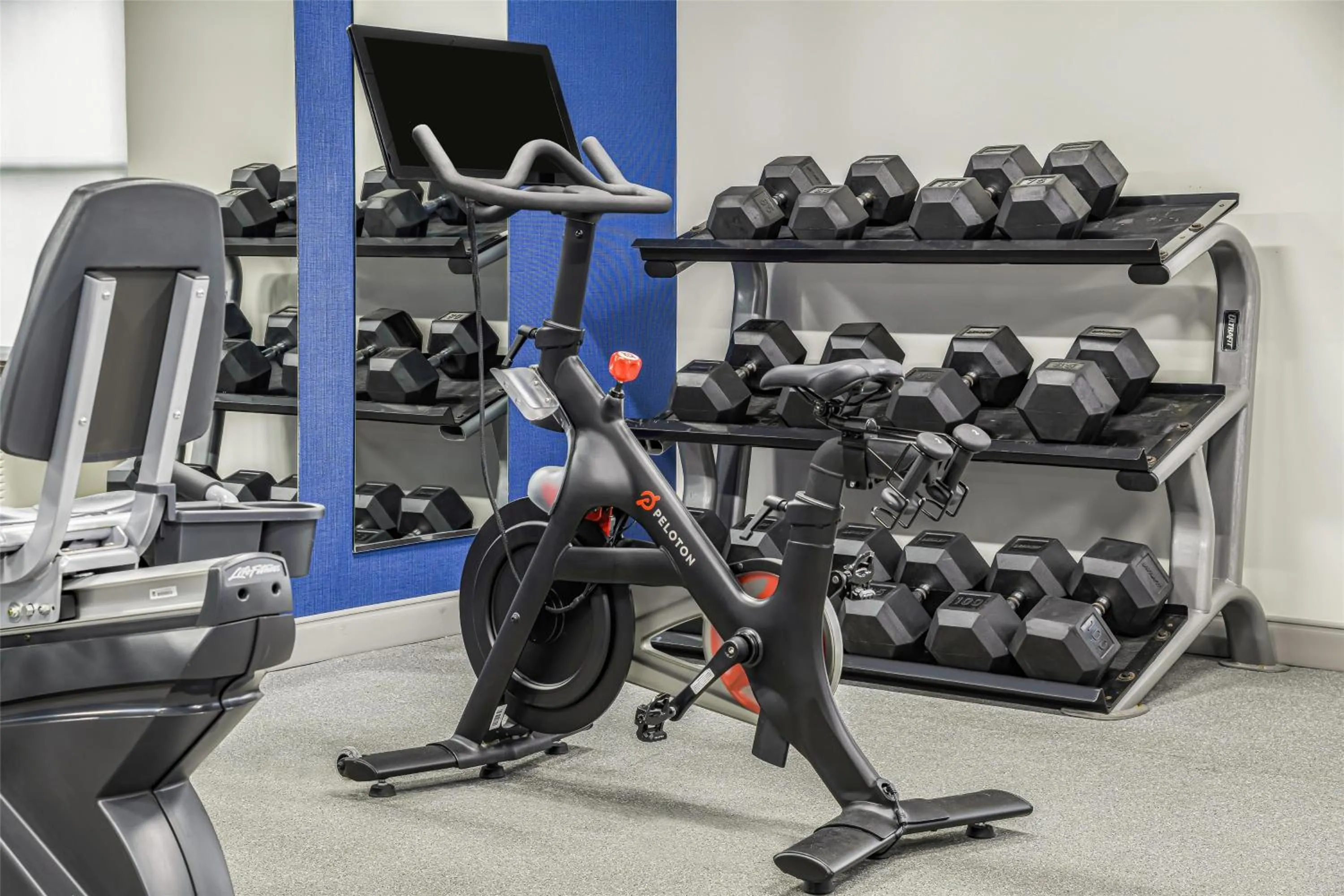 Fitness centre/facilities in Hampton Inn Huntsville-Arsenal/South Parkway