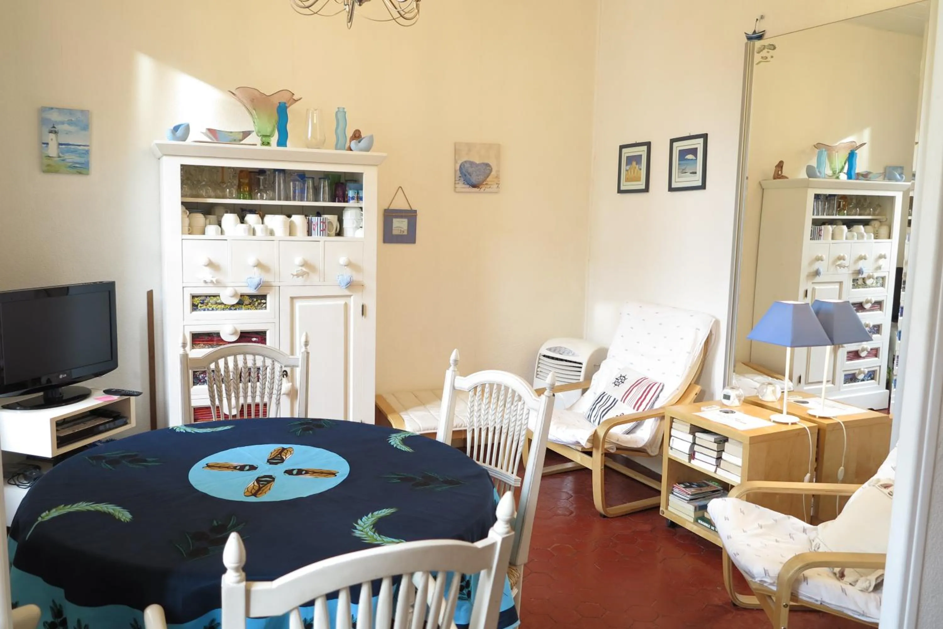 Living room in Viva Riviera - 5 Rue Commandant André