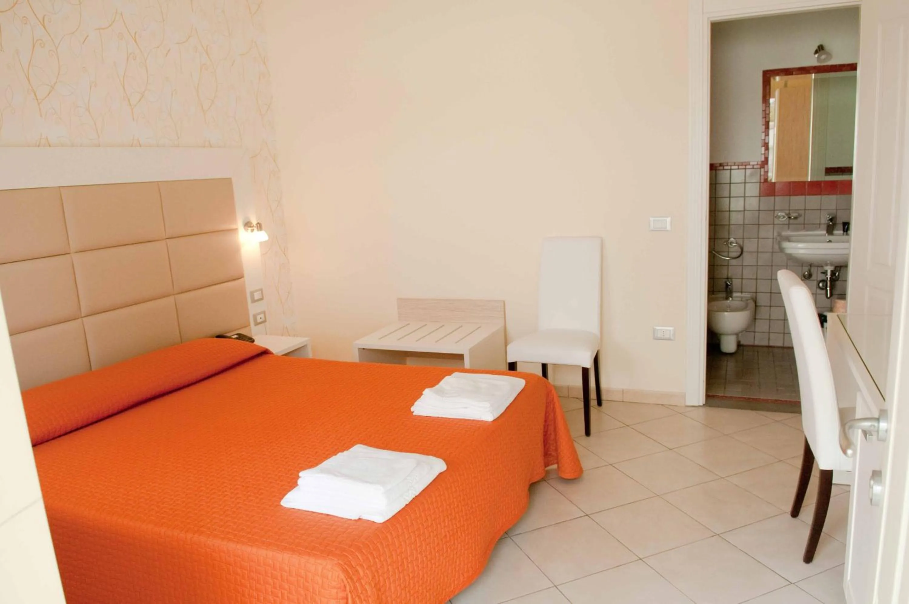 Decorative detail, Bed in Villa Vittoria Tropea B&B