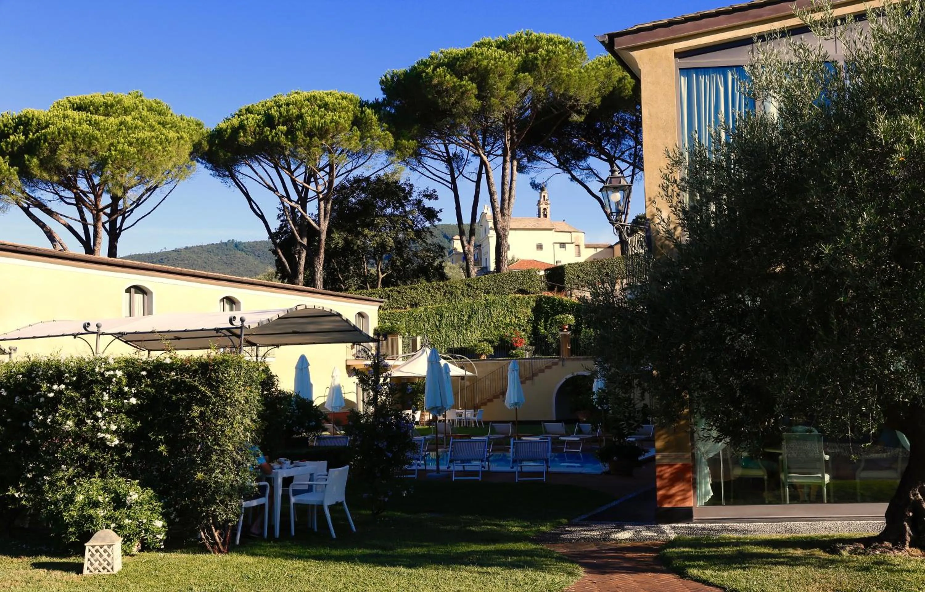 Facade/entrance in Villa Agnese