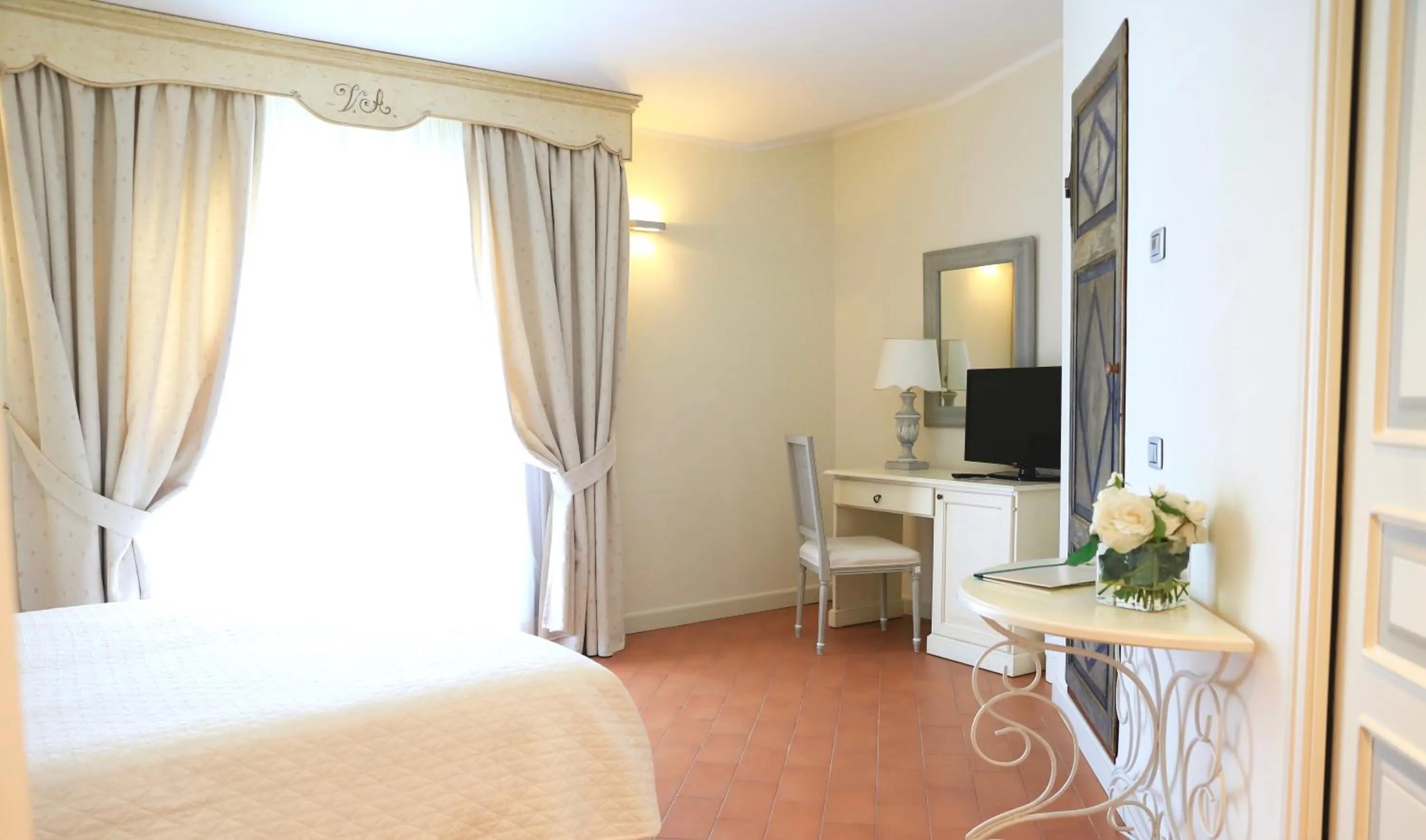 Bedroom, Bed in Villa Agnese