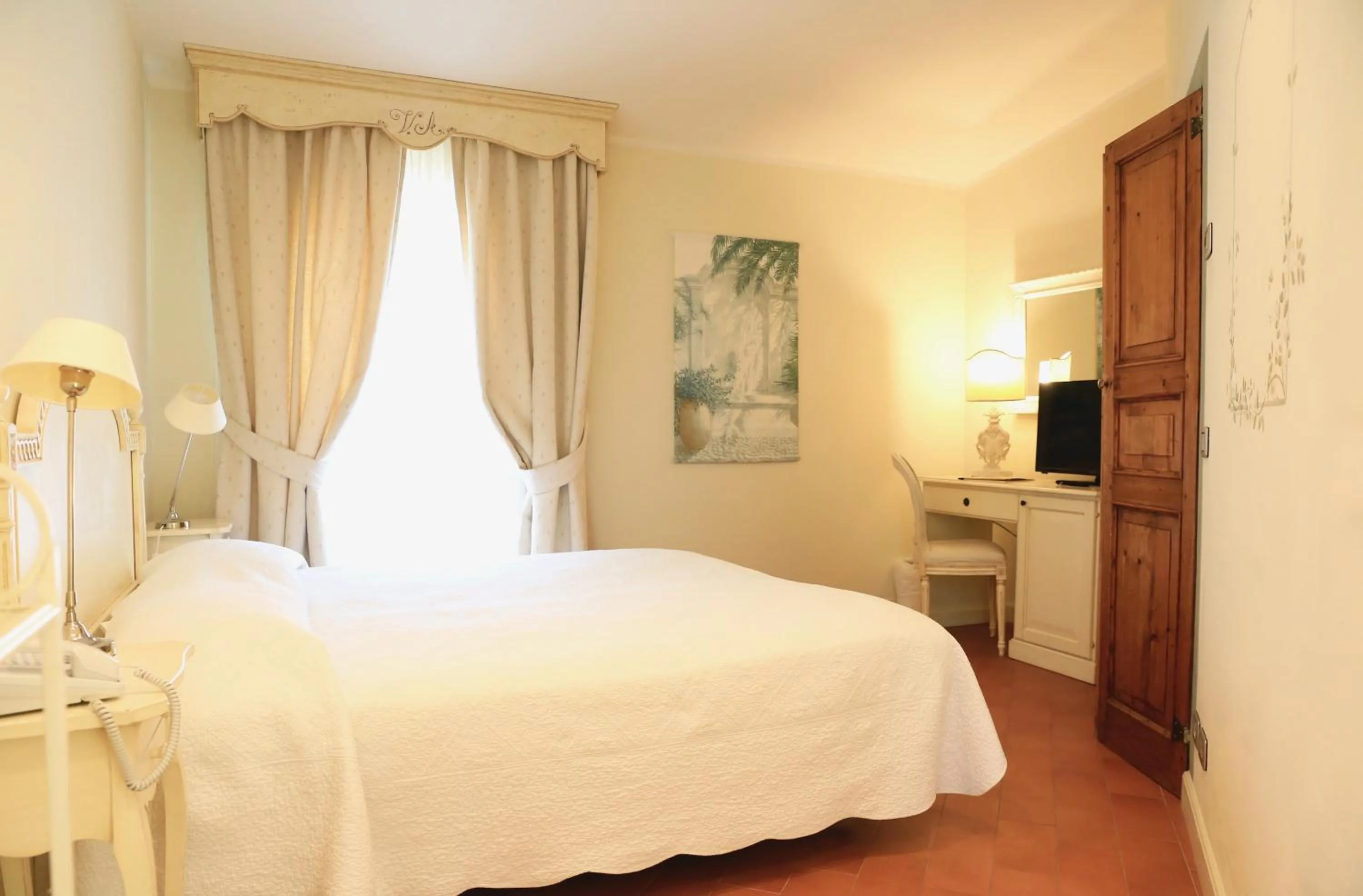 Bed in Villa Agnese
