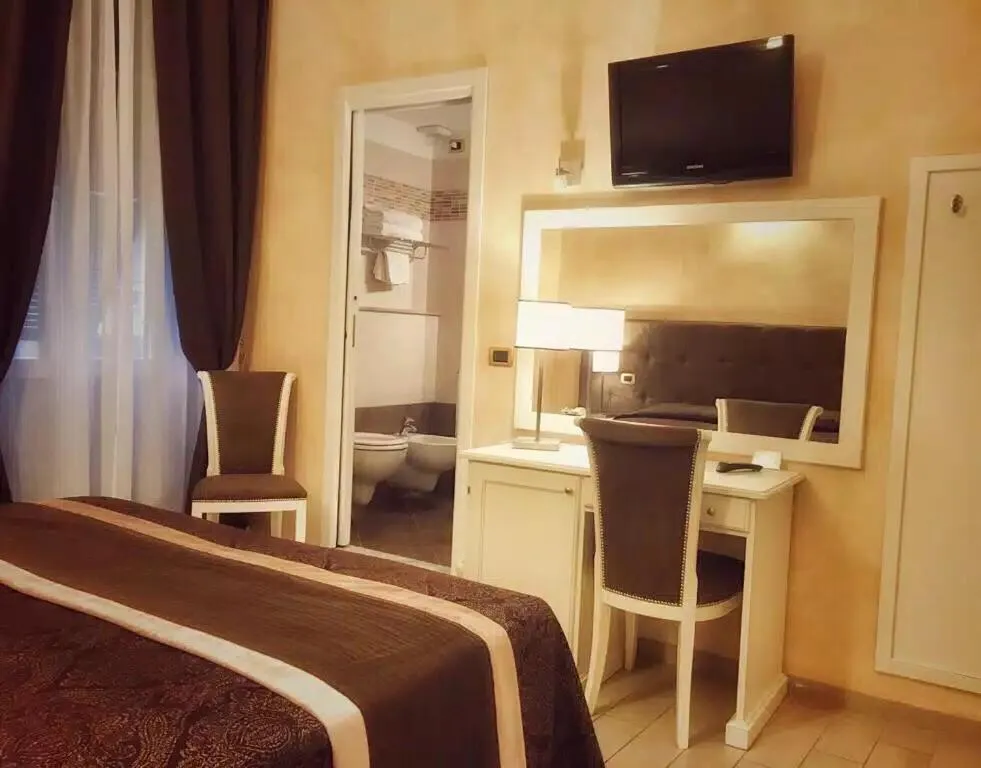 Bed in Hotel Villa Igea