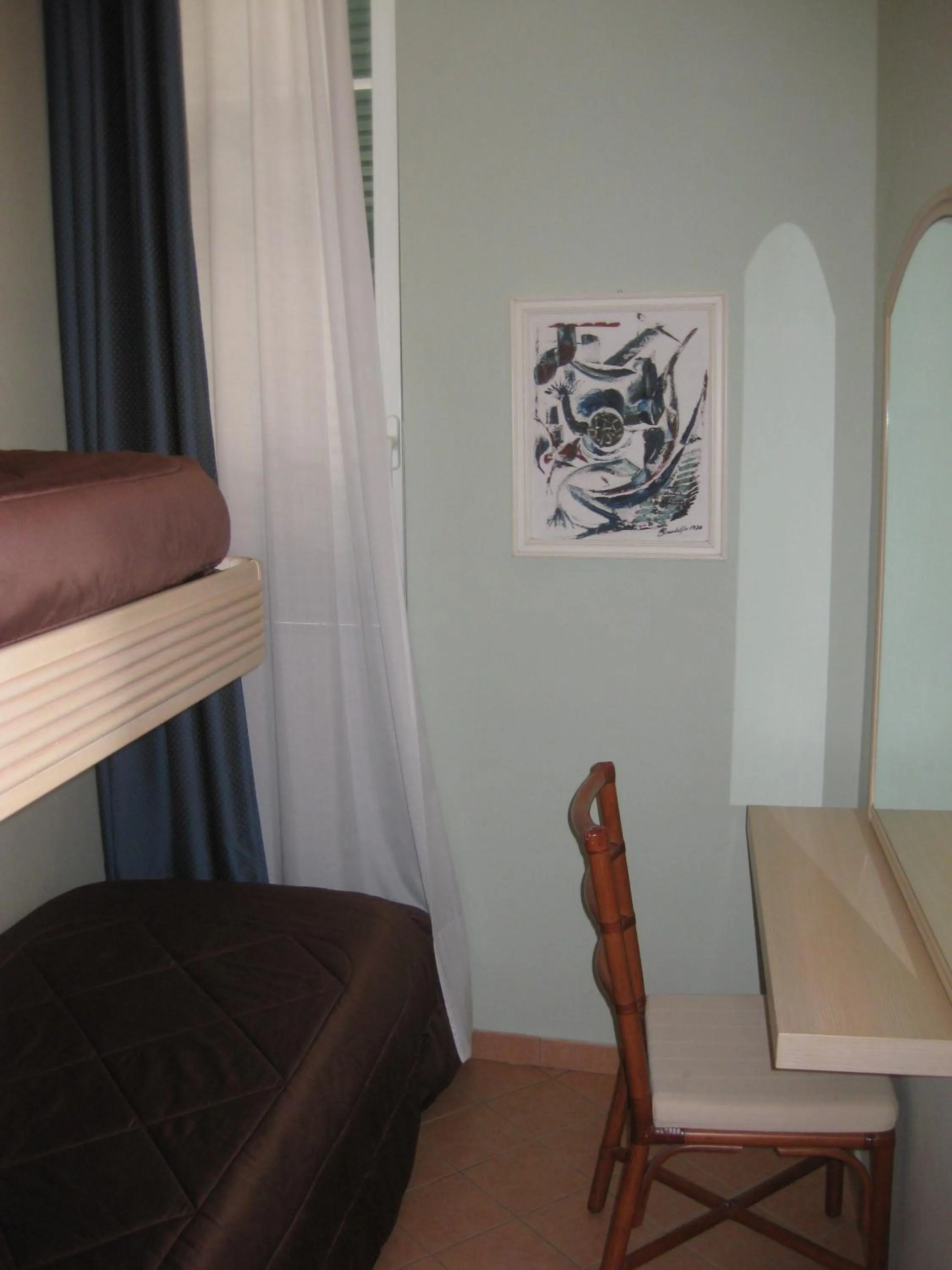 Bed in Hotel Villa Igea