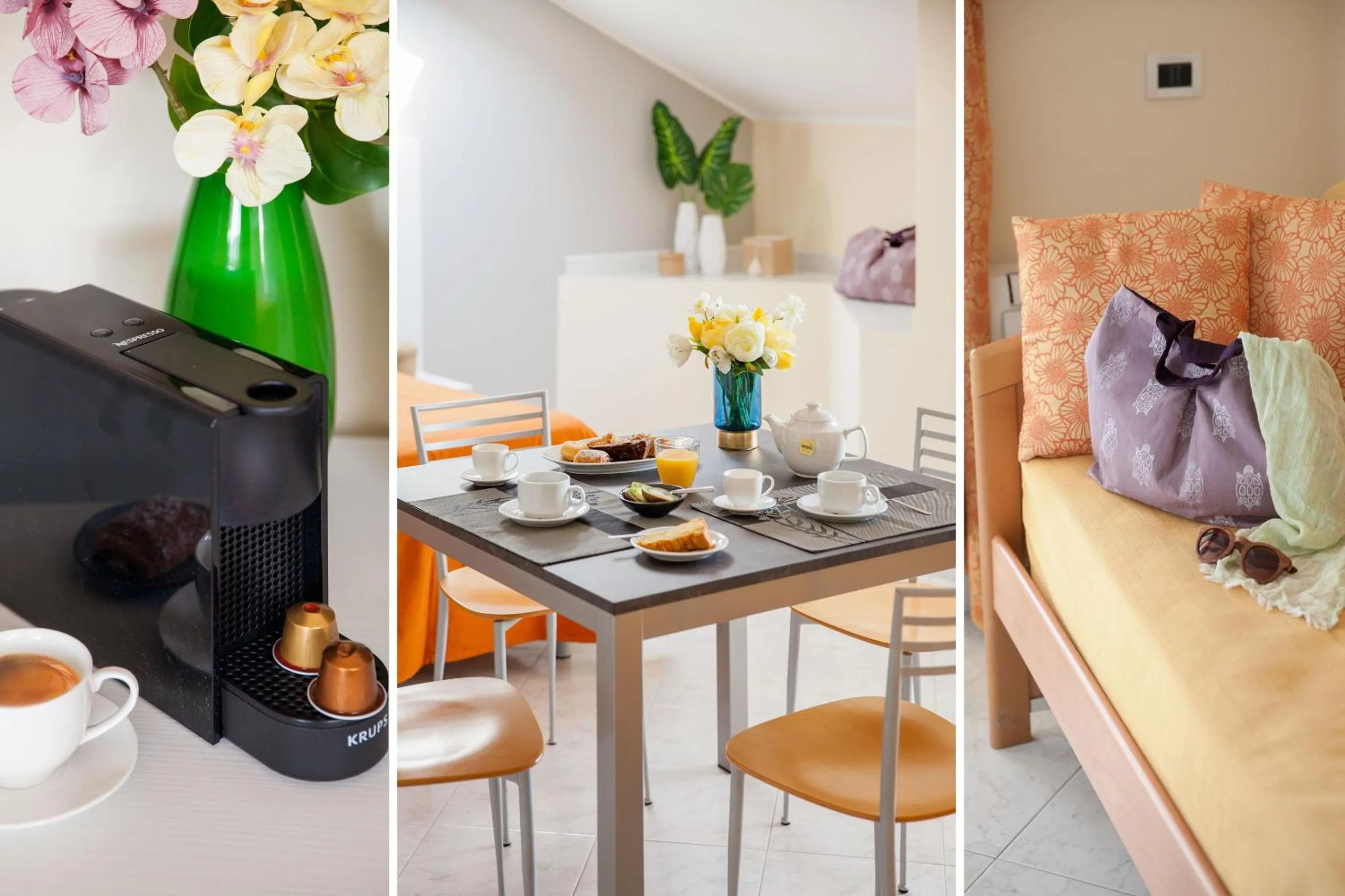 Dining area in Diano Sporting Apartments