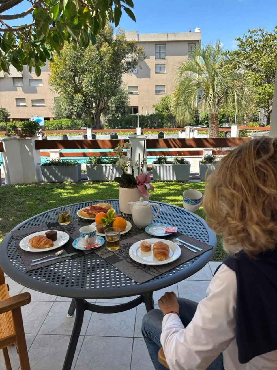 Dining area in Diano Sporting Apartments