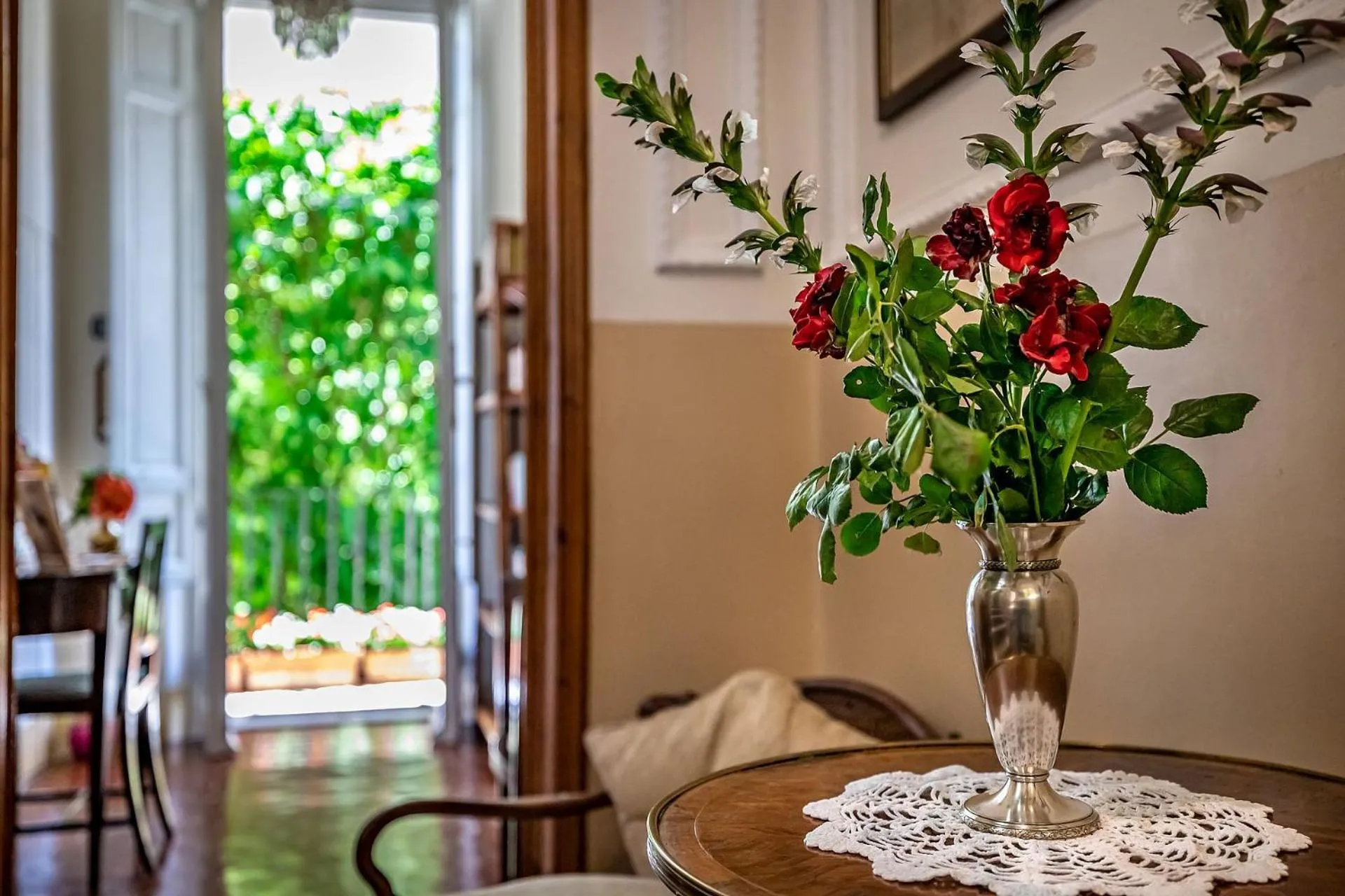 Seating area in A Casa di Lilli