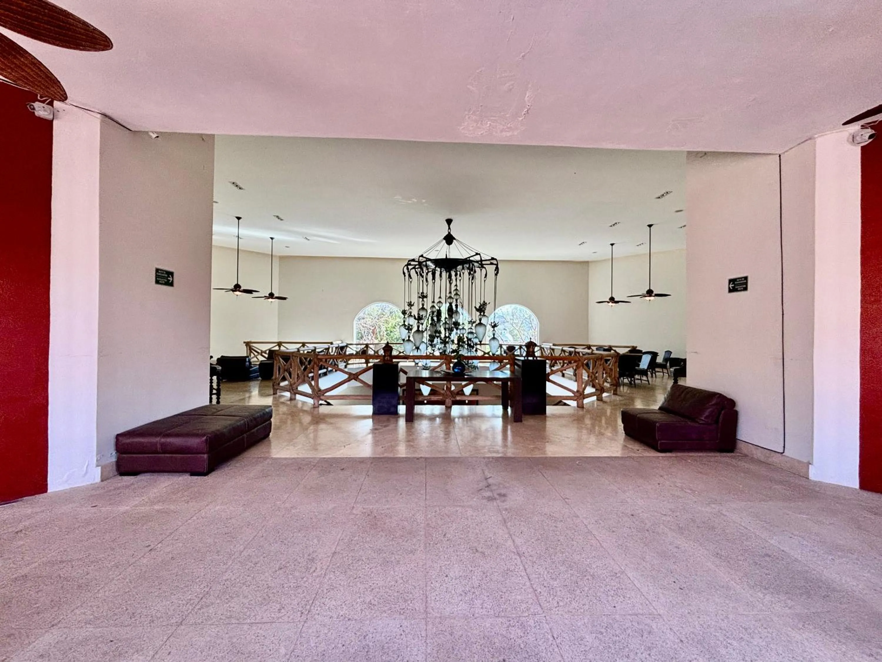 Living room in Hotel Hacienda San Pancho