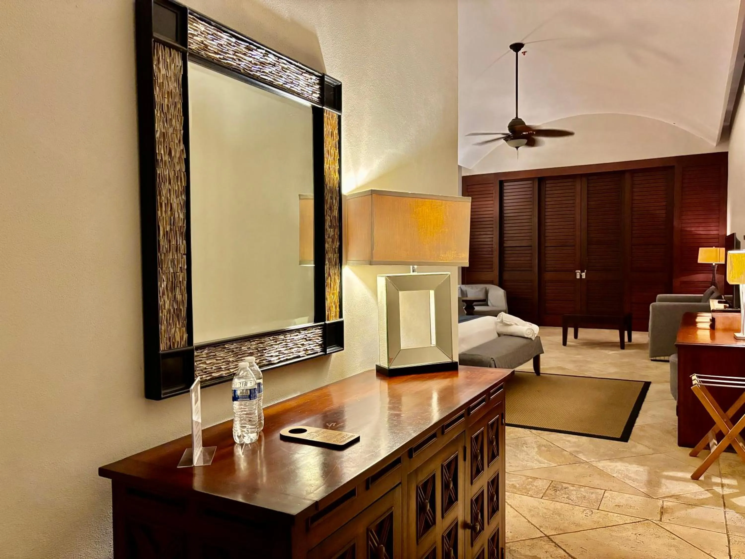 Living room in Hotel Hacienda San Pancho