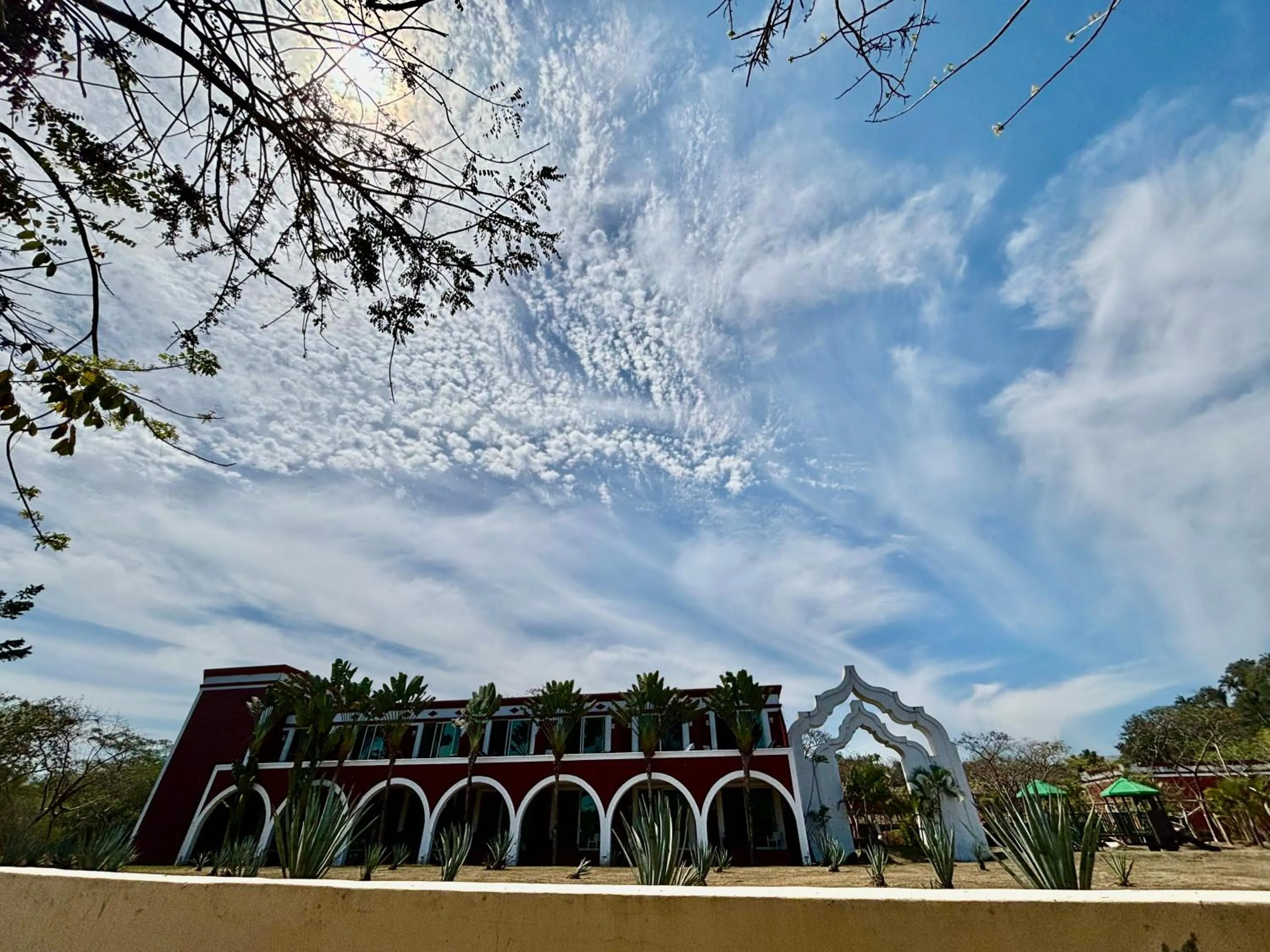 Property building in Hotel Hacienda San Pancho