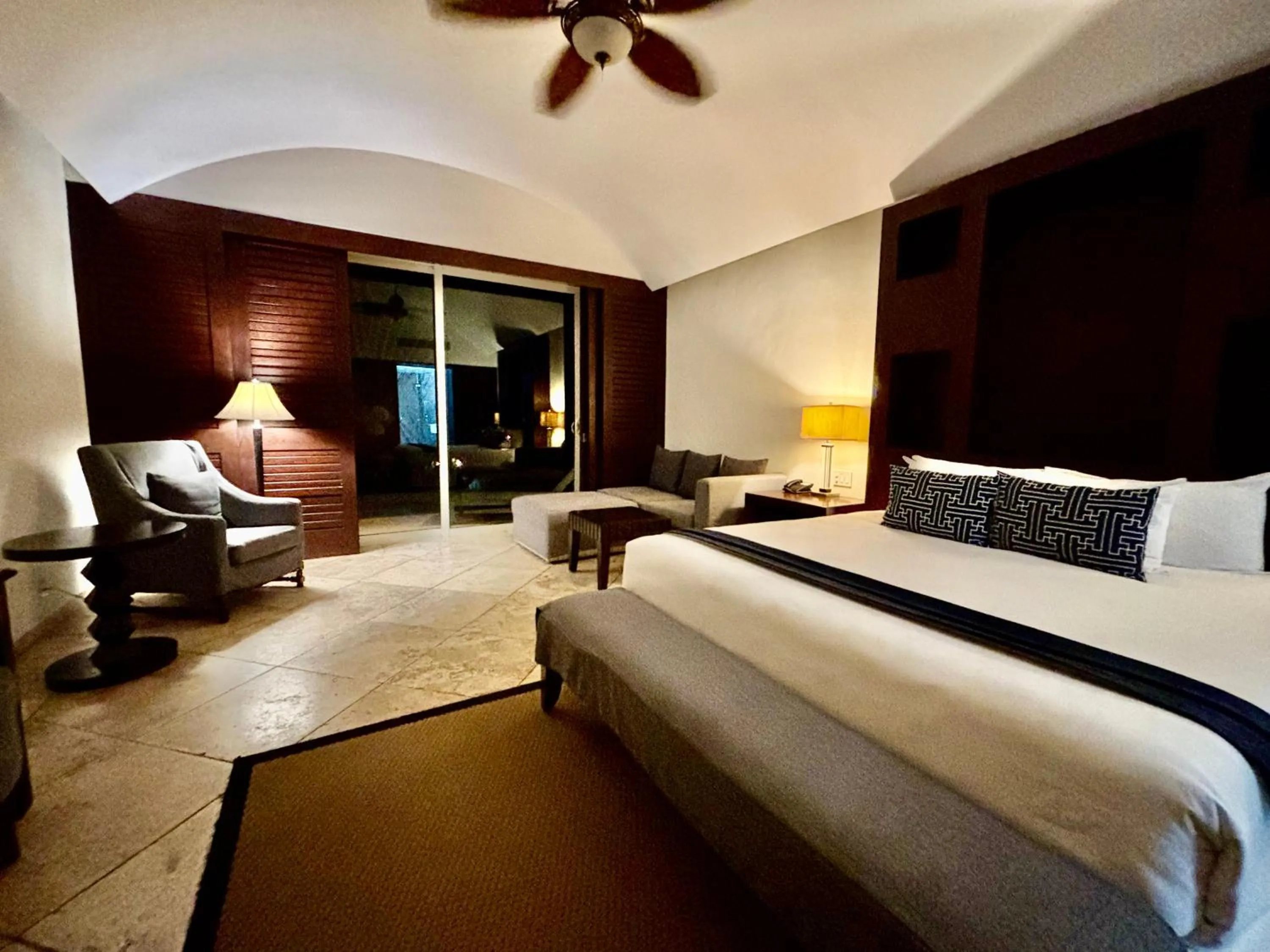 Bed in Hotel Hacienda San Pancho