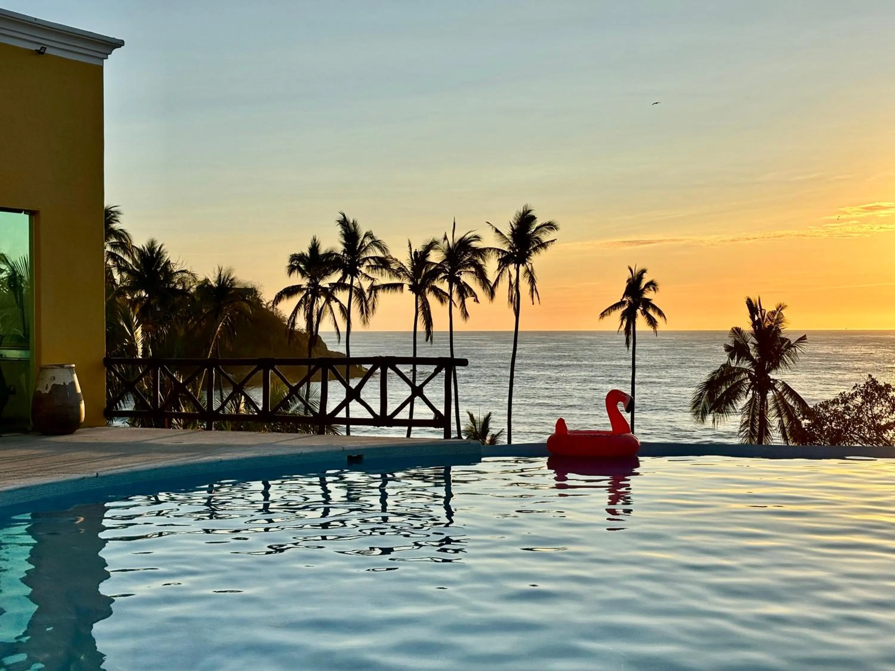 Natural landscape in Hotel Hacienda San Pancho