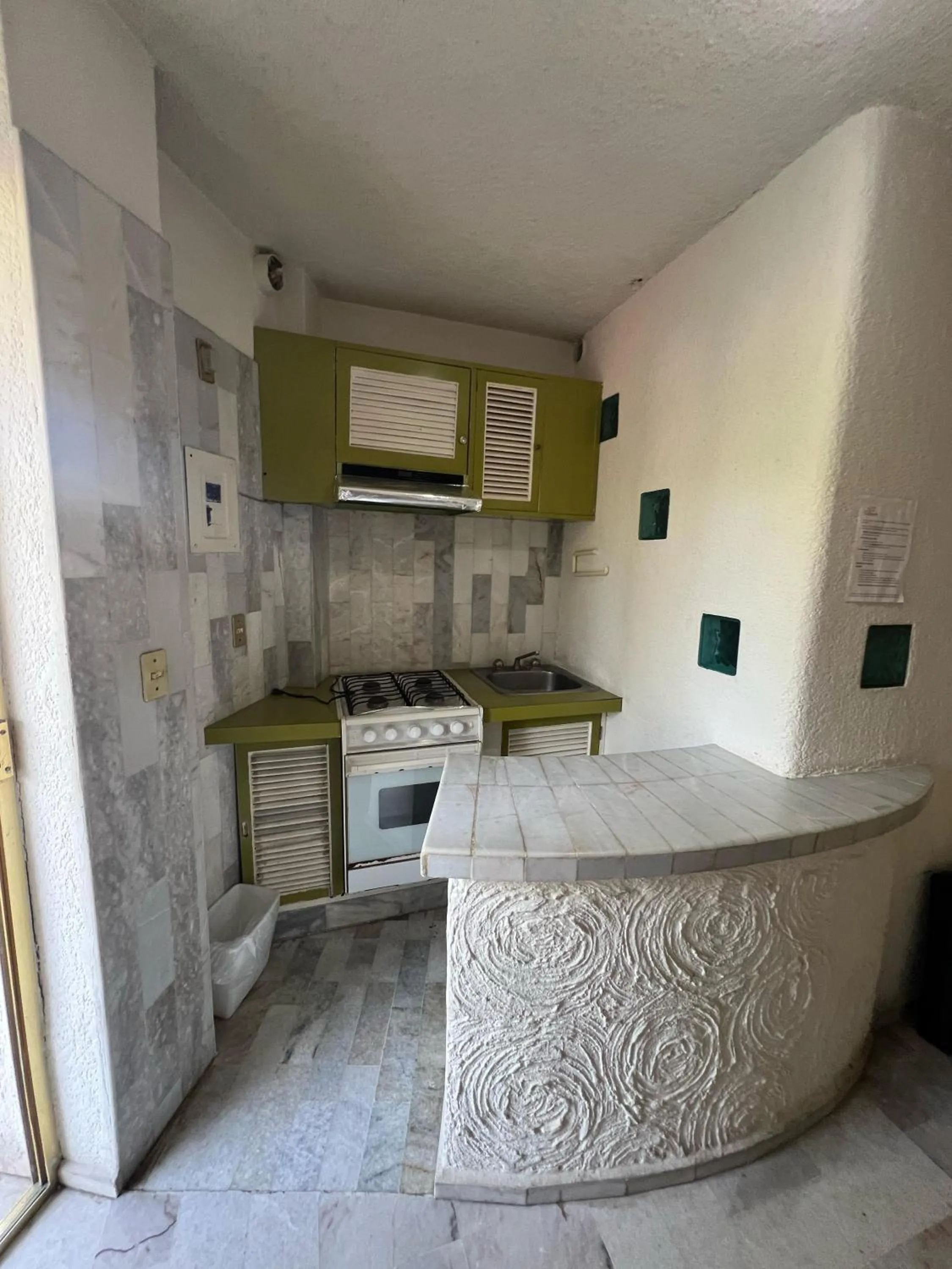 kitchen in Hotel Suites Jazmín Acapulco