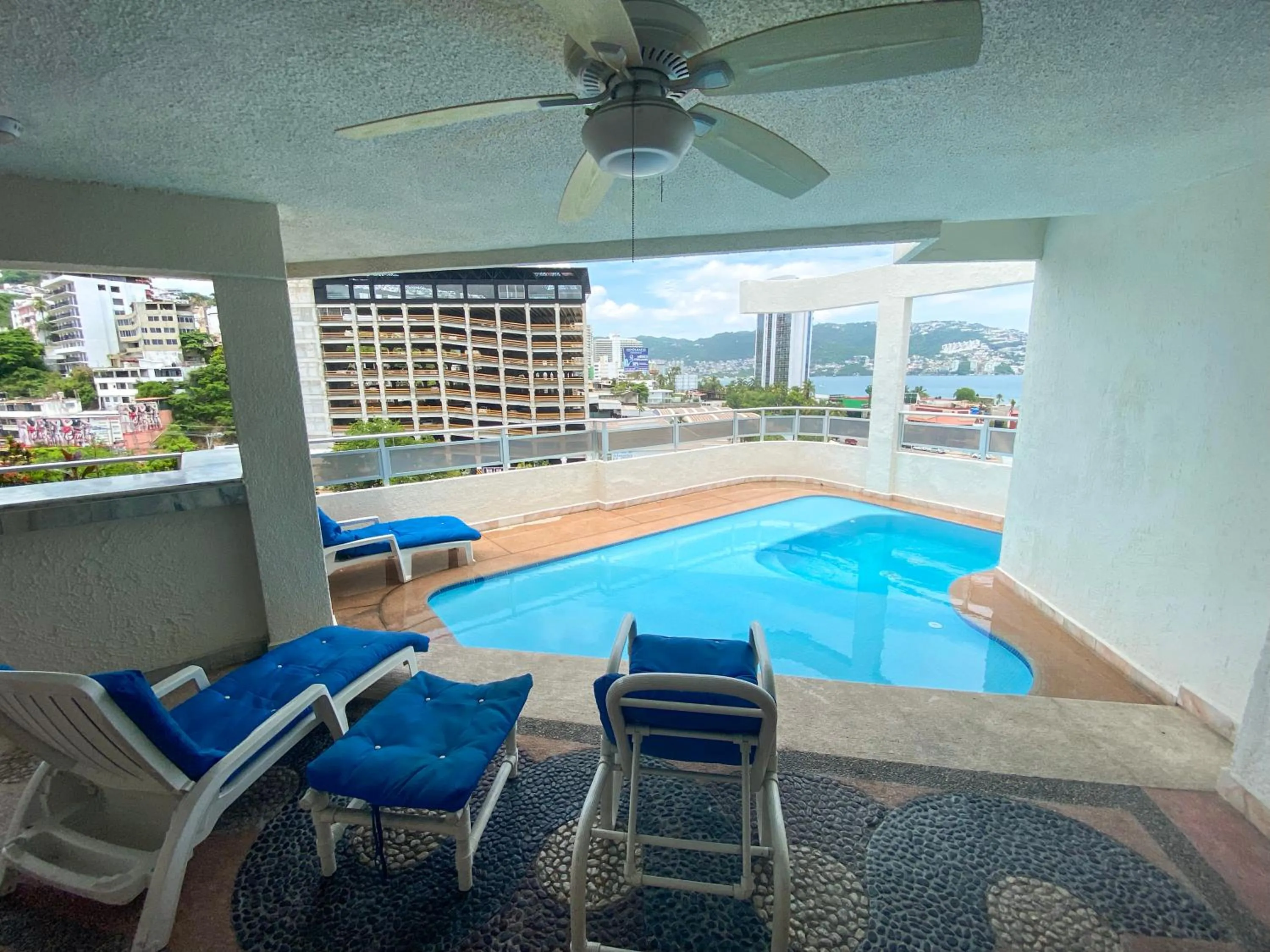 Sea view in Hotel Suites Jazmín Acapulco