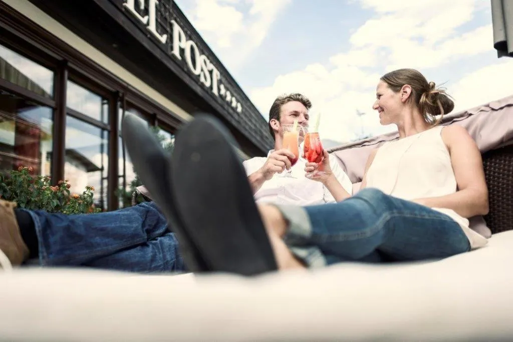 Balcony/Terrace in Hotel Post