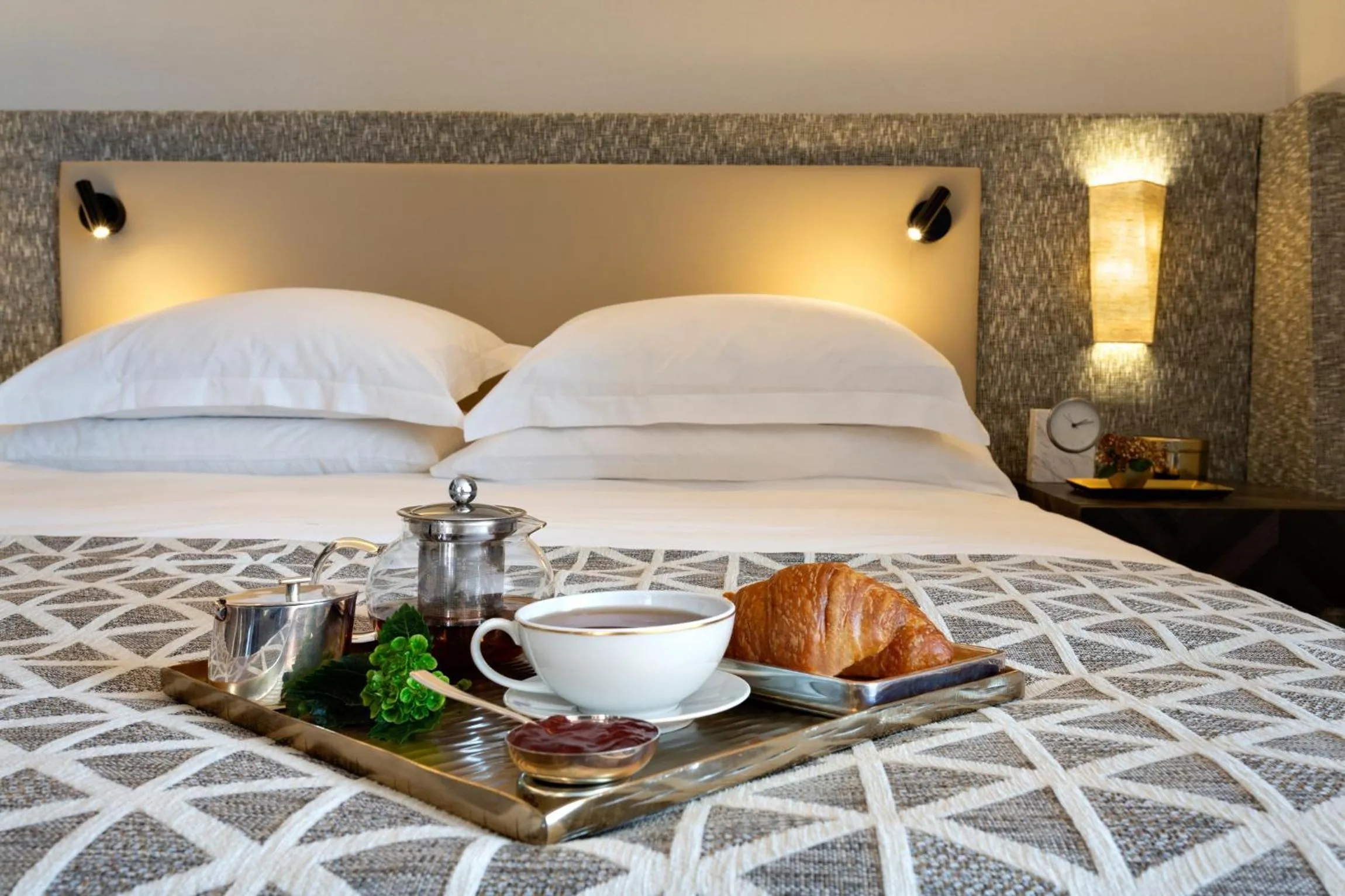 Bed in Dan Caesarea Resort