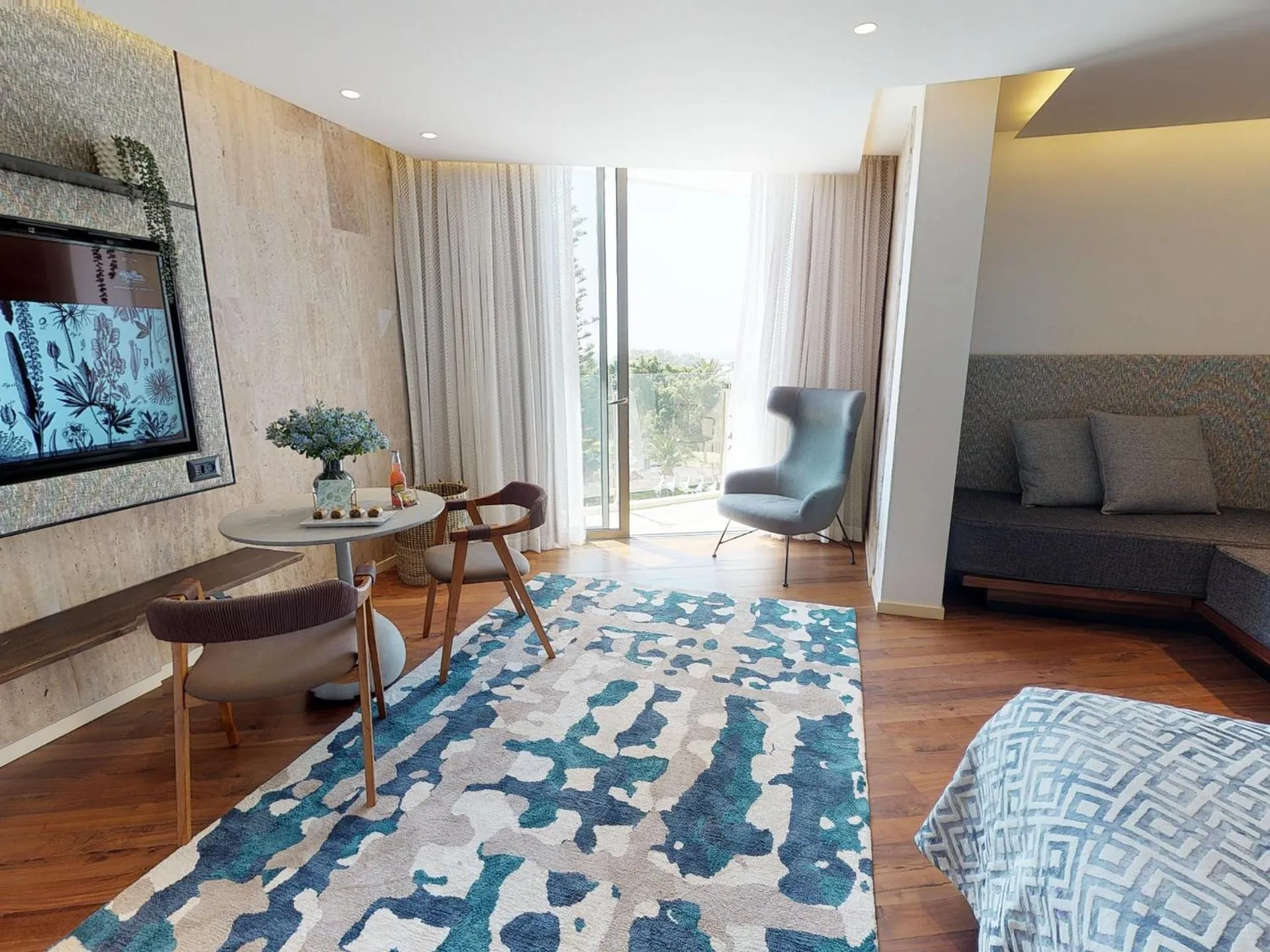 Bed in Dan Caesarea Resort