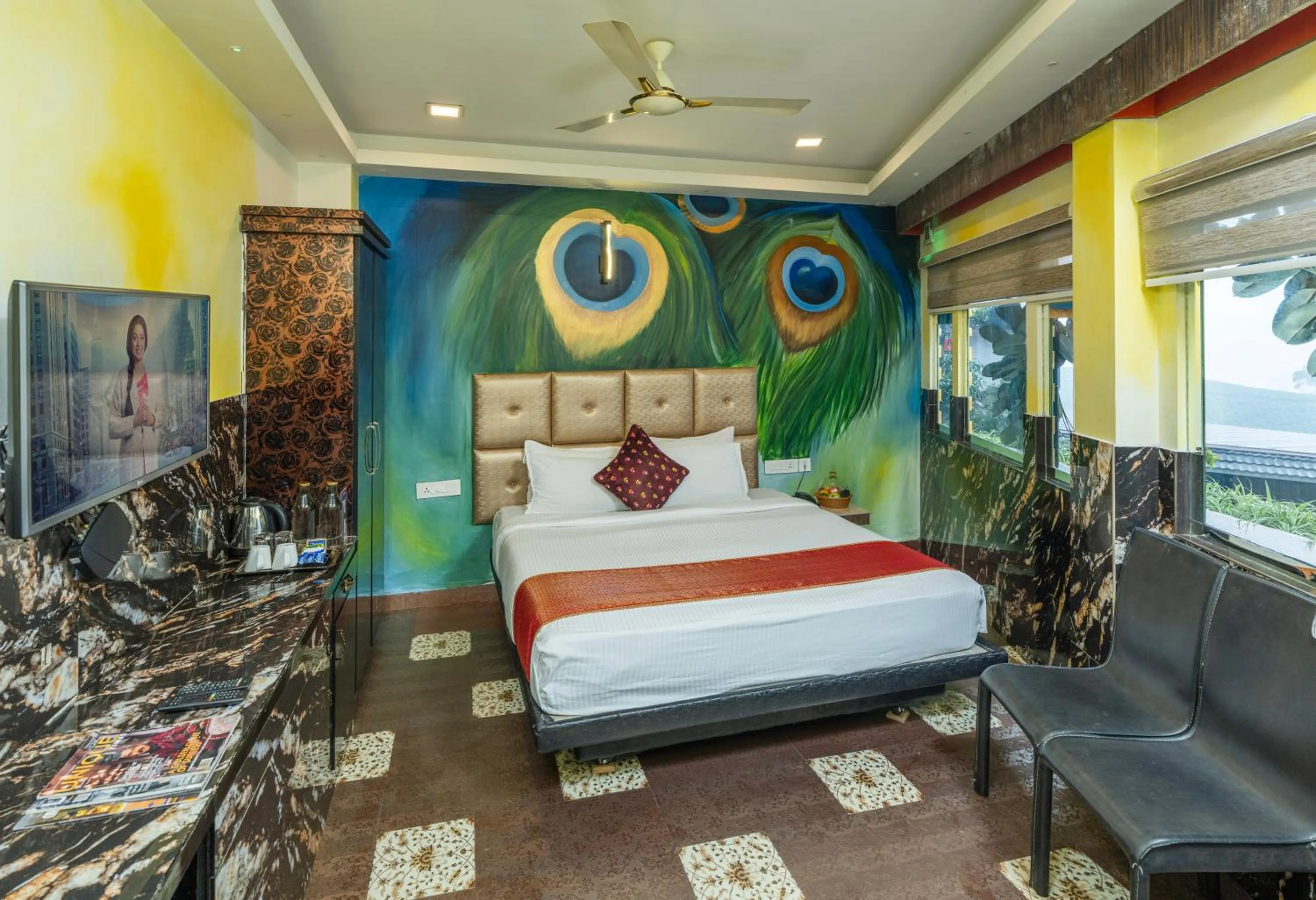 Photo of the whole room, Bed in Parakkat Nature Resort