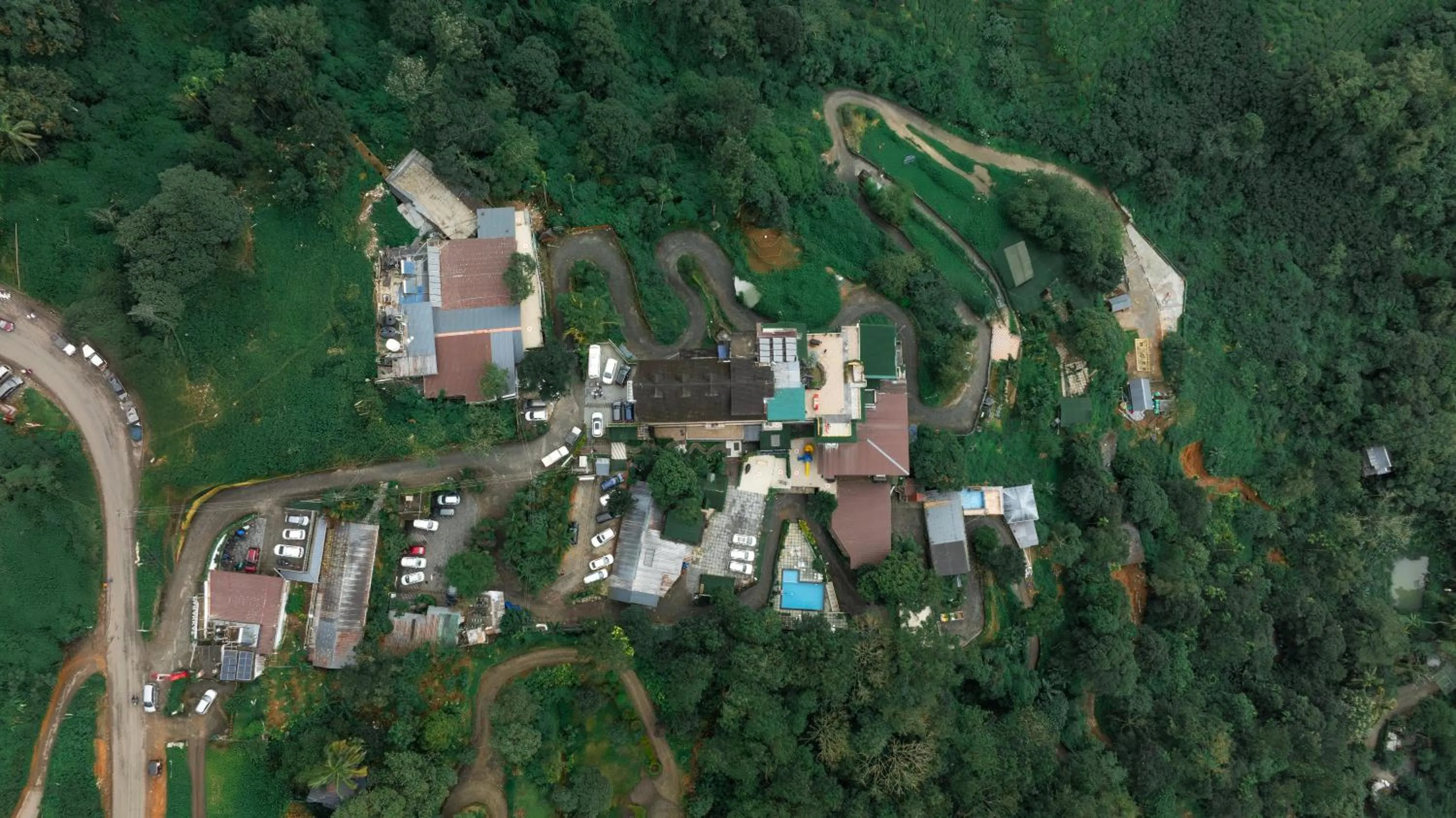 Bird's eye view in Parakkat Nature Resort